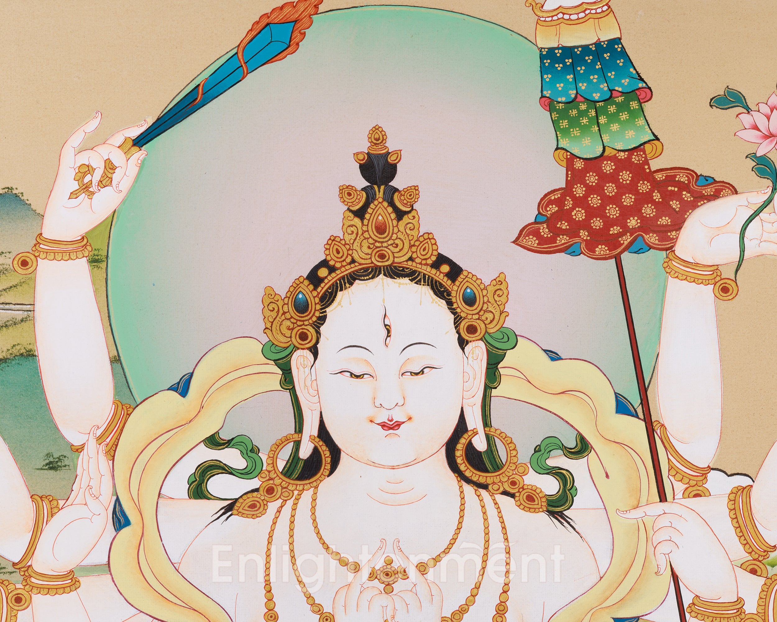Chundi Meditation Art | Goddess of Wisdom | Mother of Seven Millions of Buddhas
