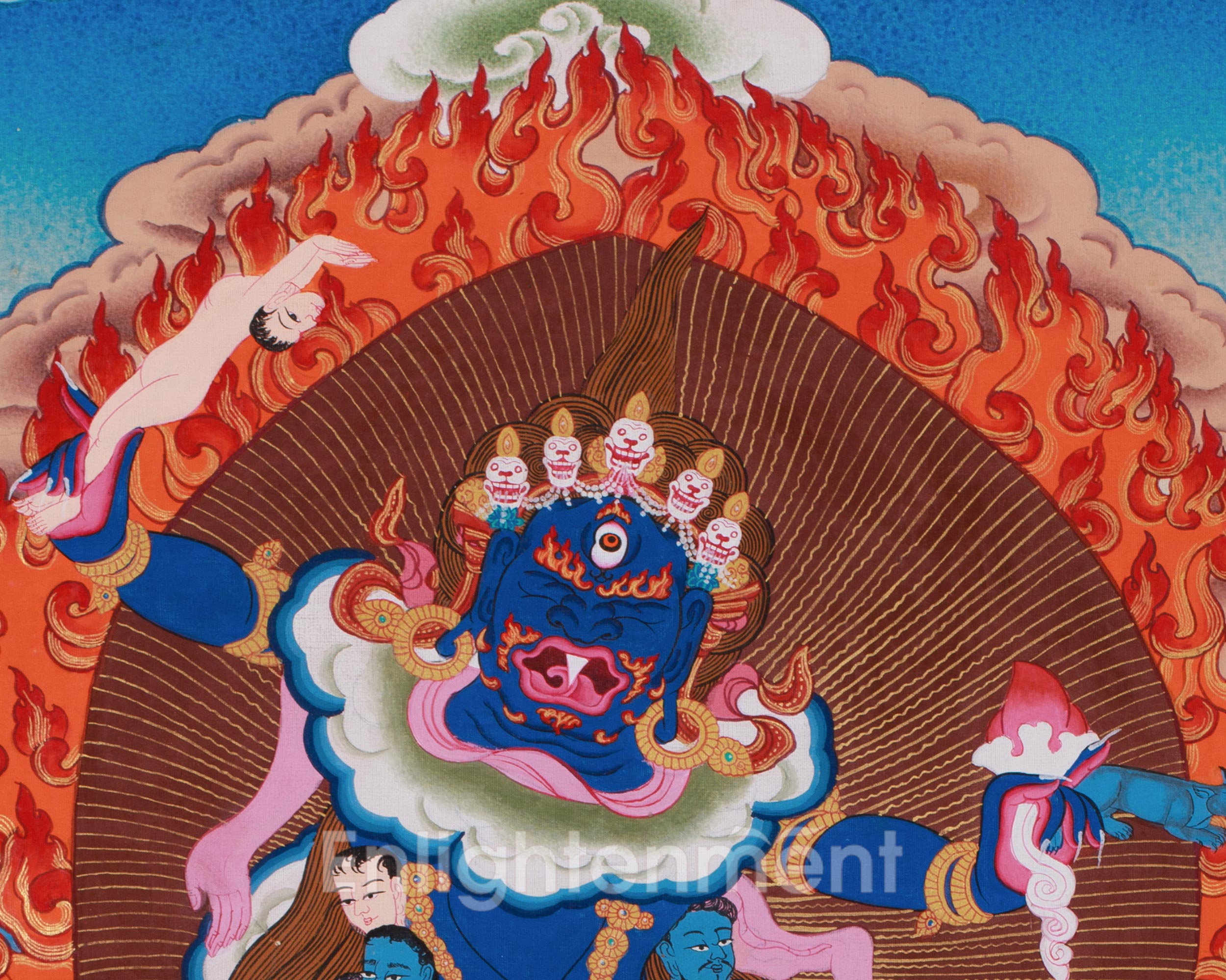 Sacred Ekajati Thangka | The One-Eyed Goddess of Protection and Power