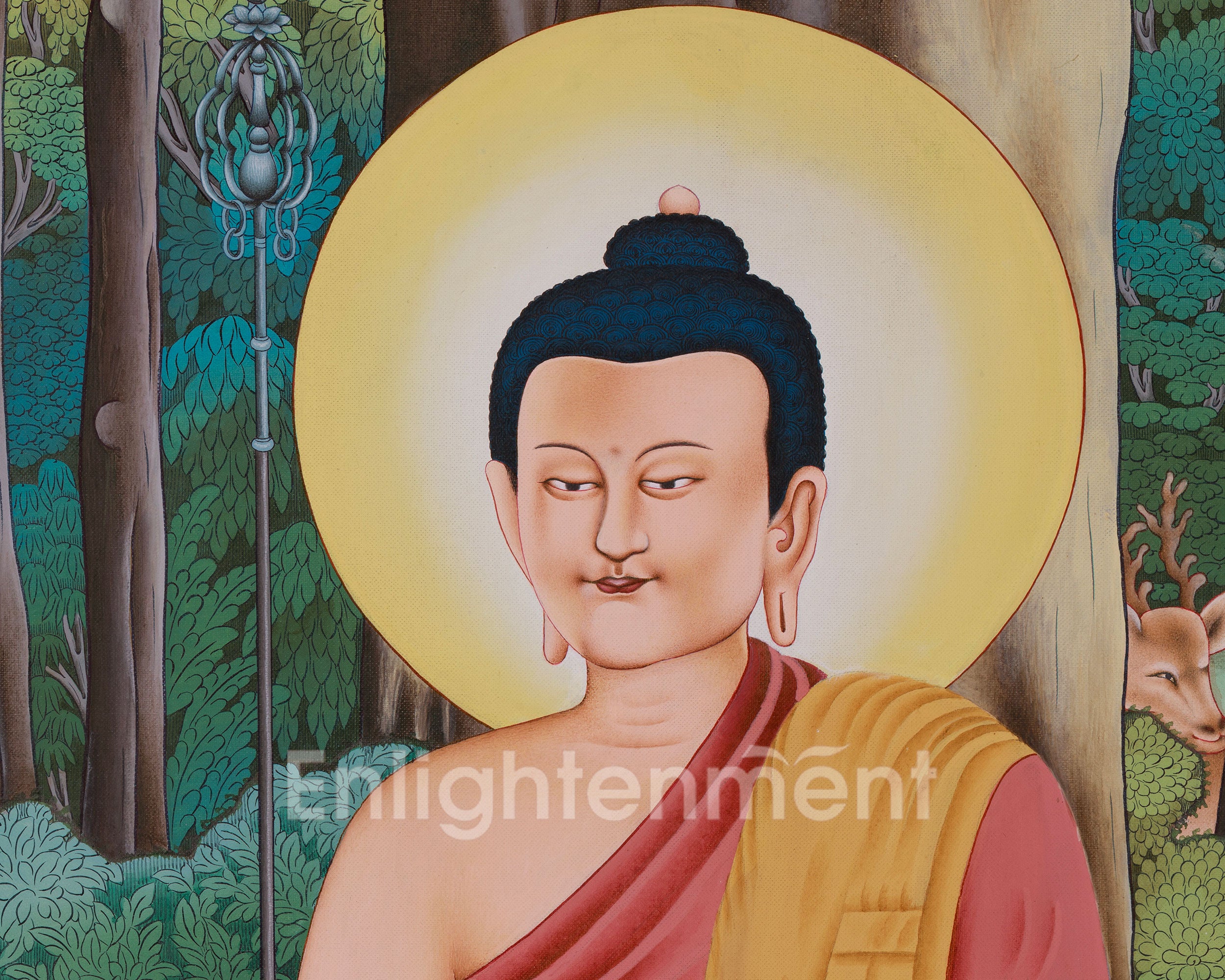 Himalayan thangka of Shakyamuni Buddha | Dharma Teacher