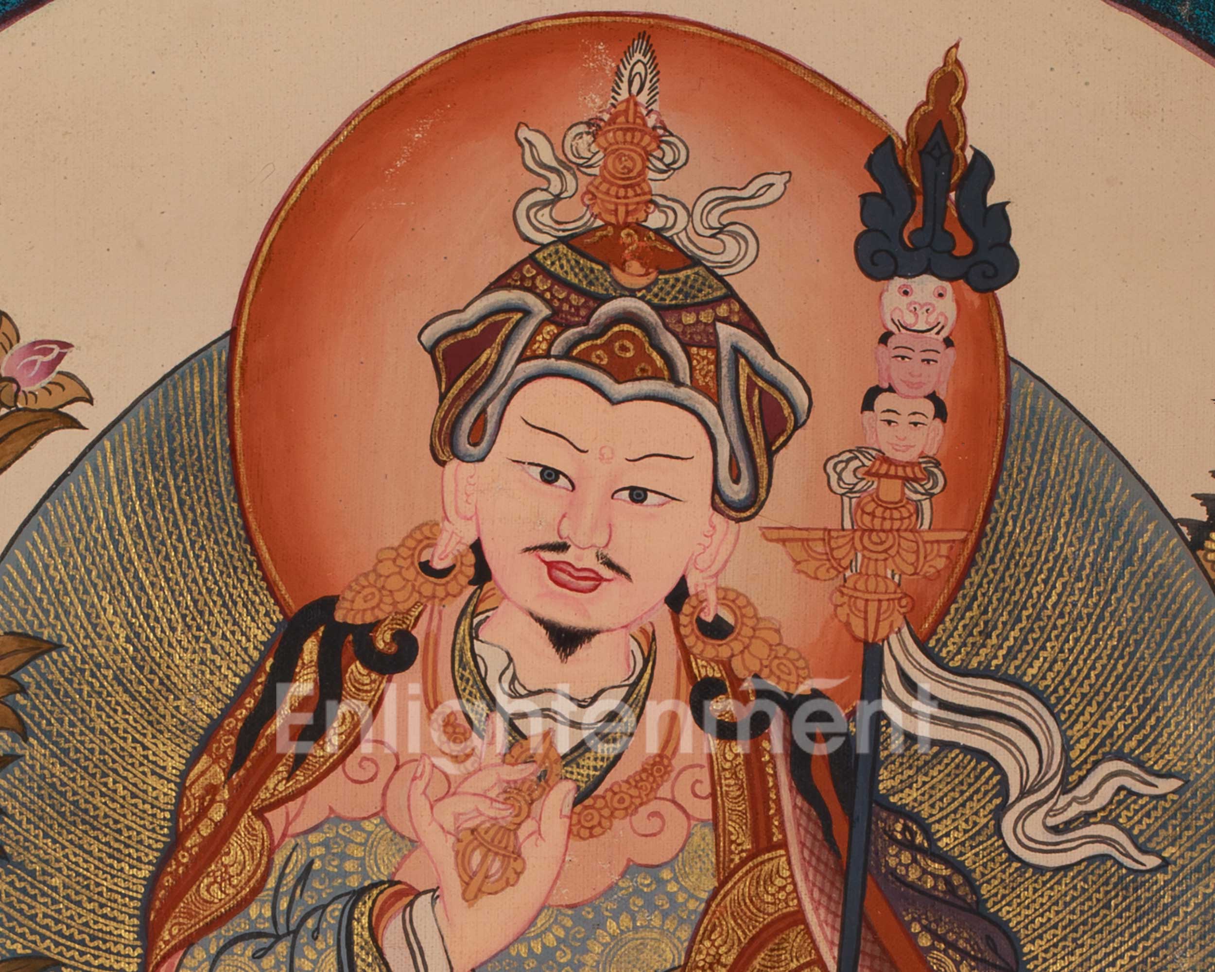 Wisdom Deity Guru Rinpoche Art | Embodiment of Enlightened Presence