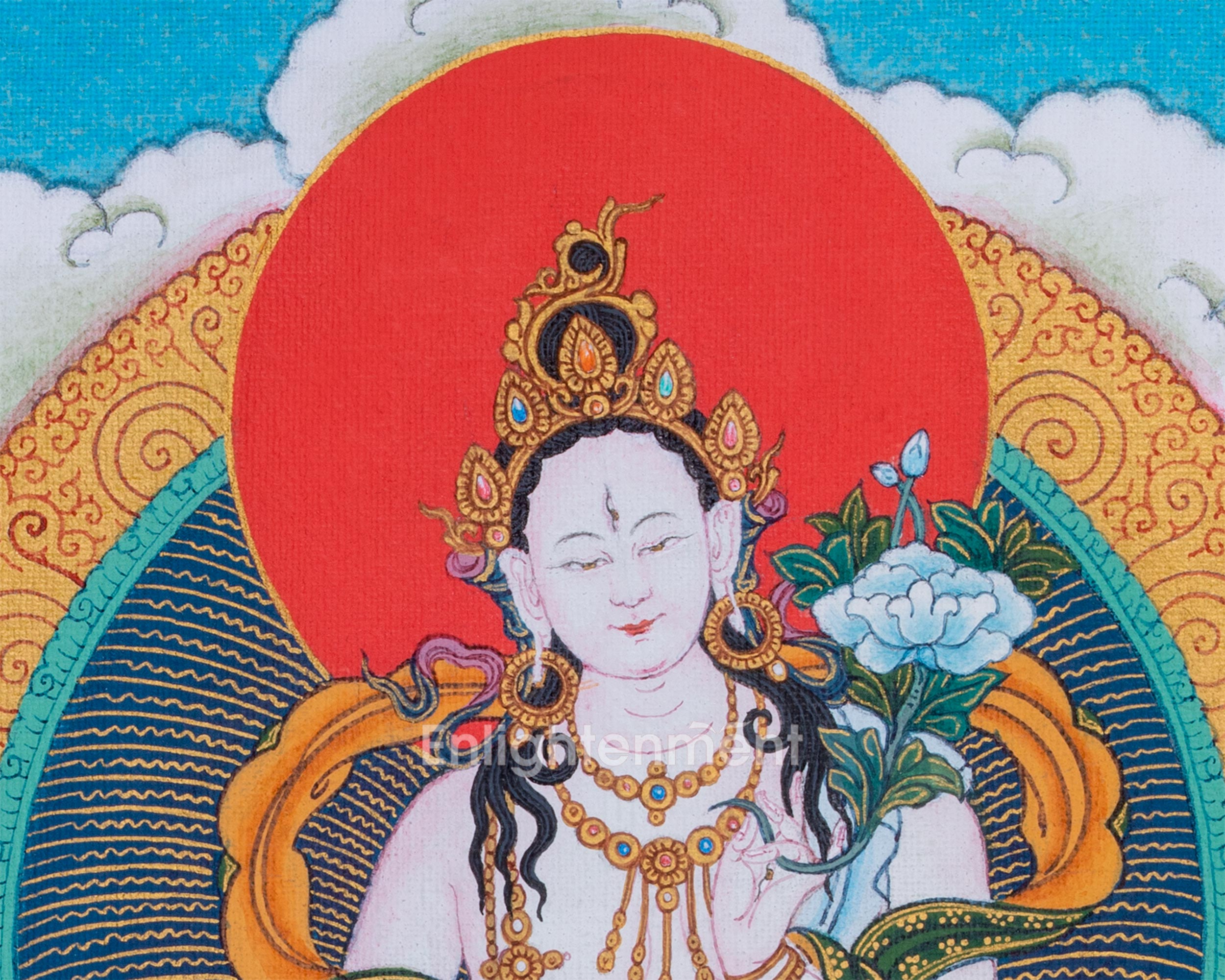 Healing Mother, White Tara Thangka