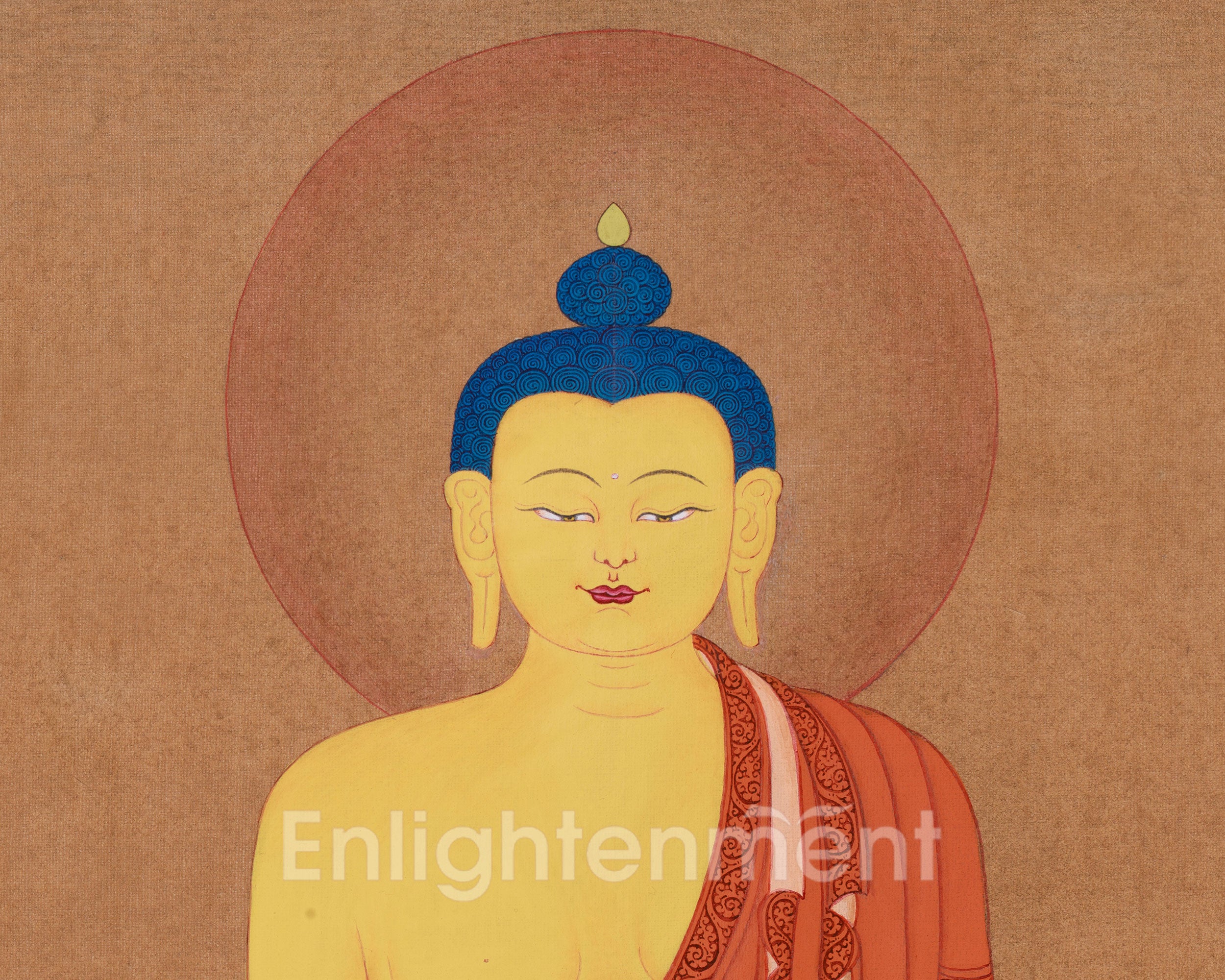 Thangka of Buddha Shakyamuni | The Path to Awakening | Enlightenment & Peace