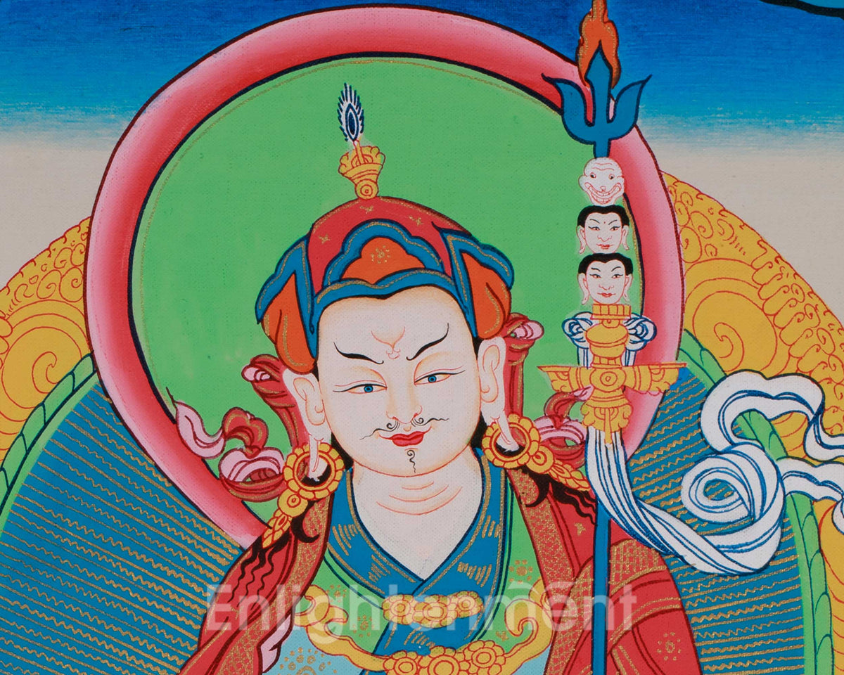 Guru Rinpoche Thangka | Greatest Tantric Master