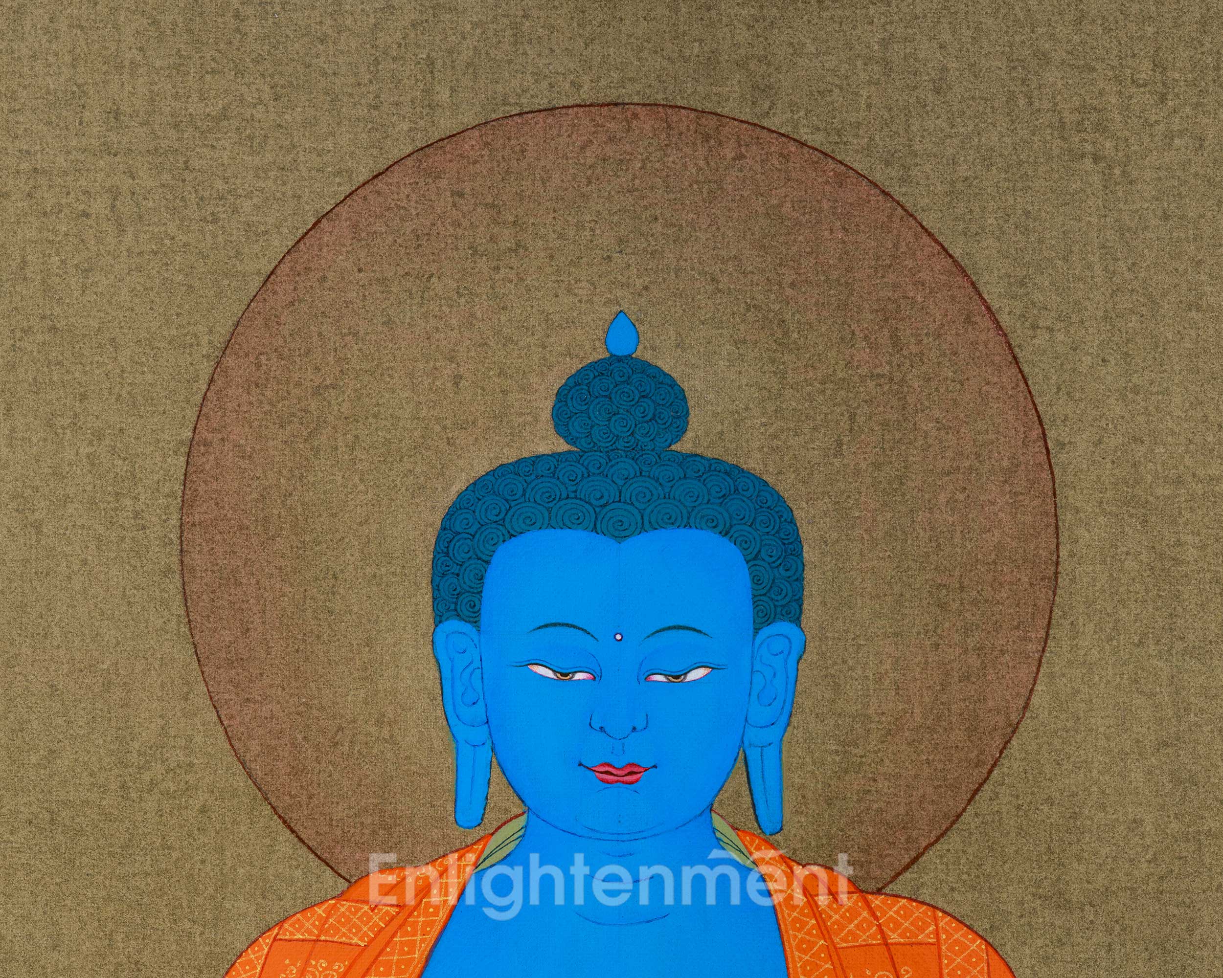 Healing Medicine Buddha Thangka Art