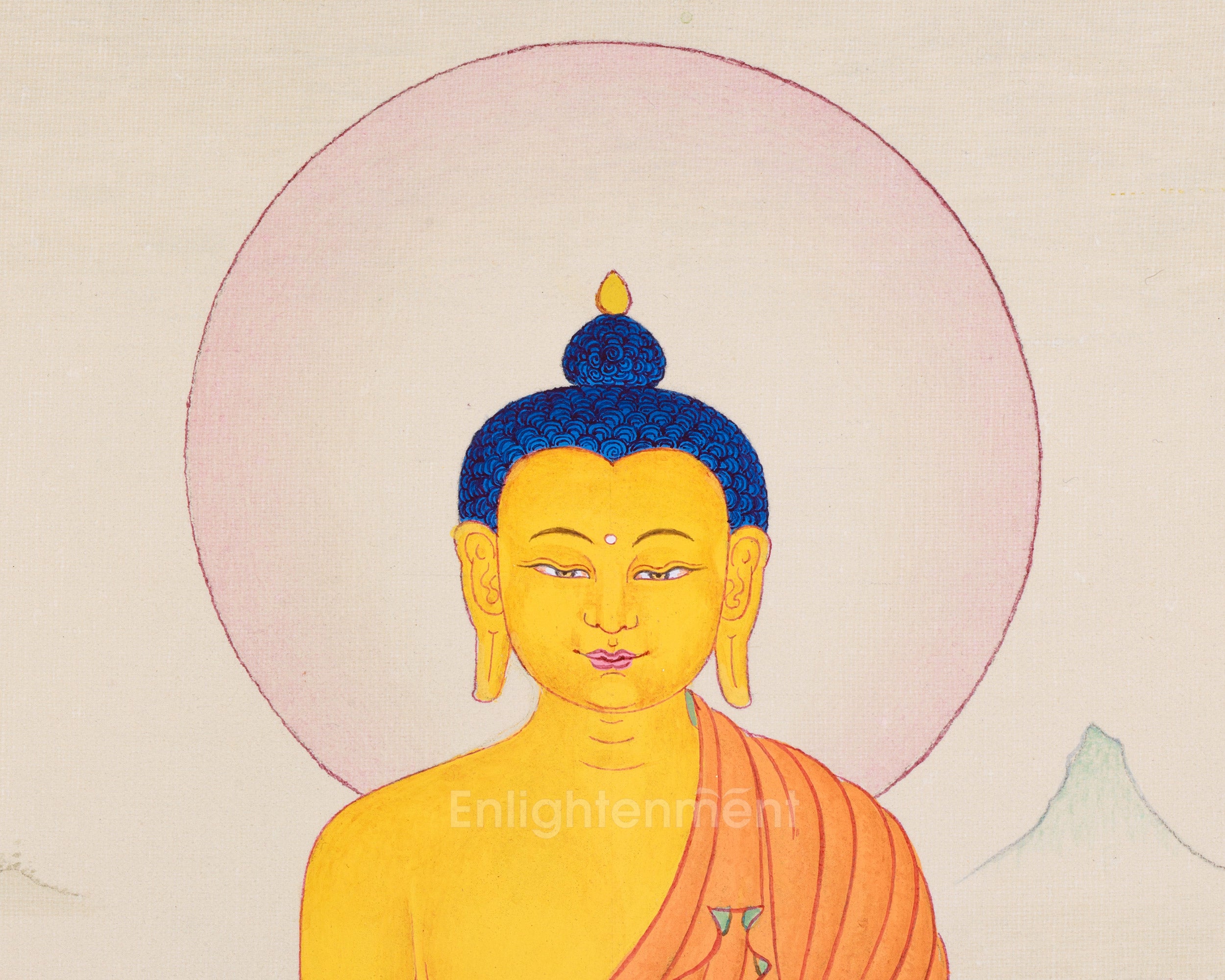 Buddha Shakyamuni Small Thangka