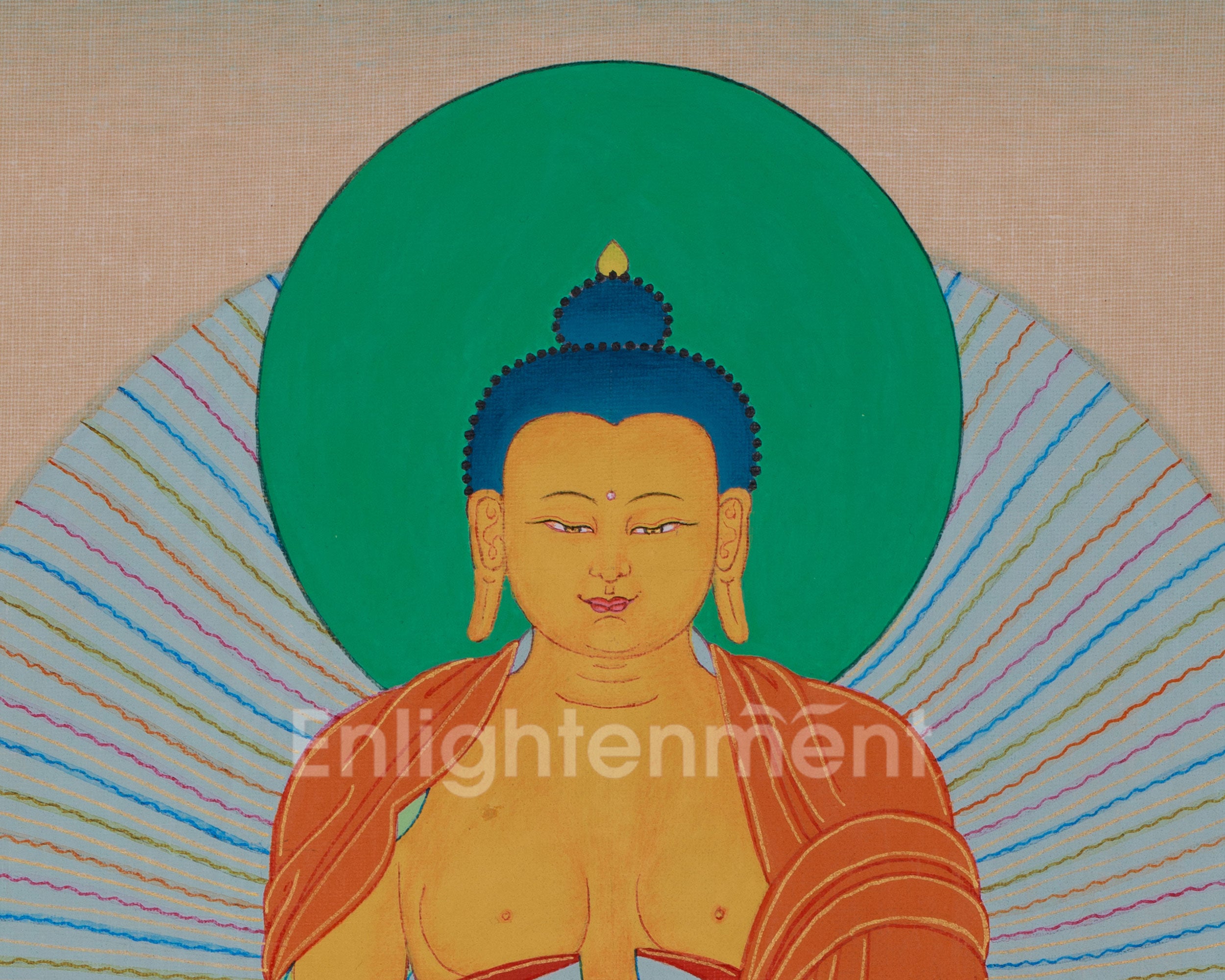 Traditional Siddhartha Gautama Buddha Thangka | Founder of Buddhism