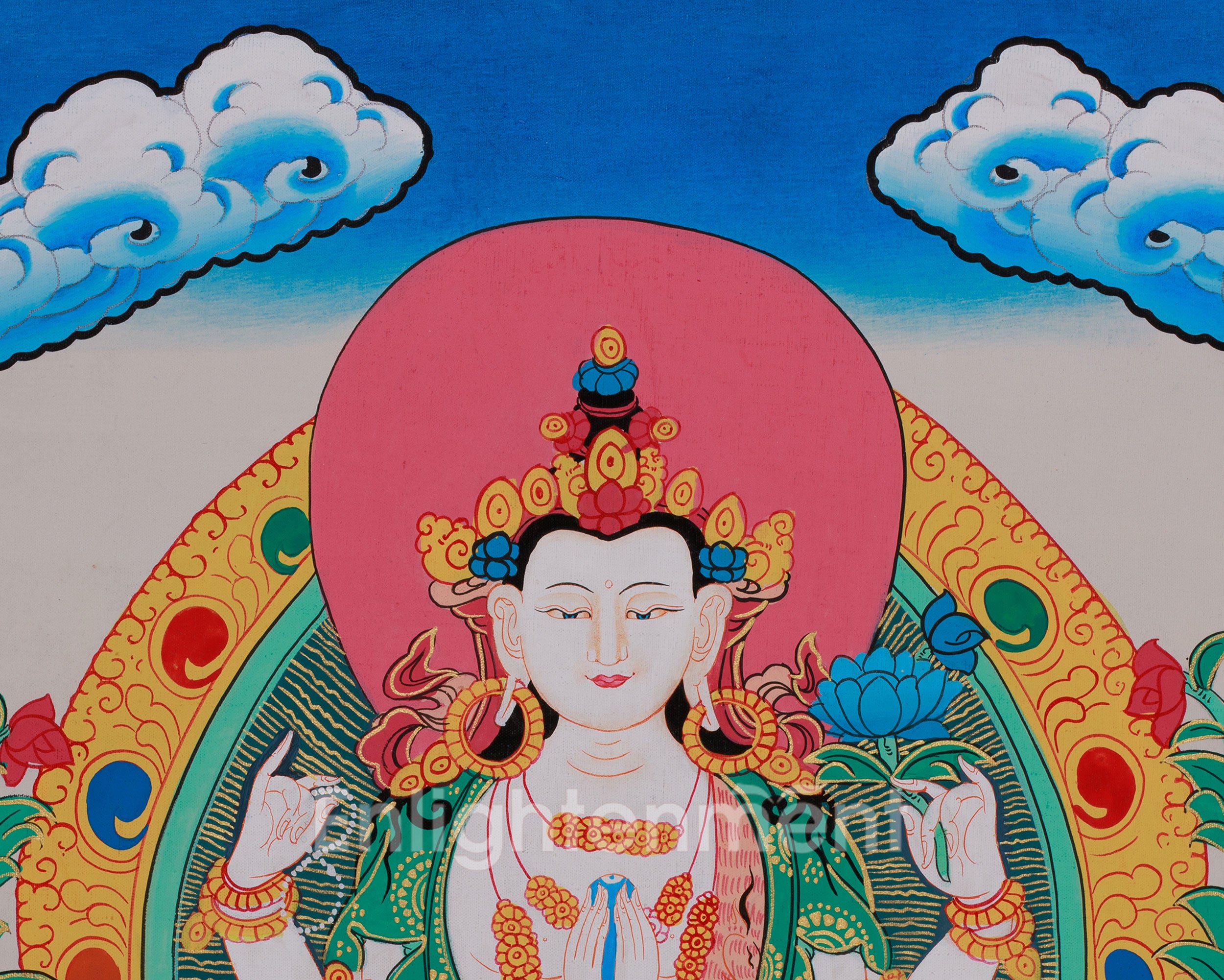 Chenrezig, The Buddha Of Compassion | Art for Meditation & Mindful Living