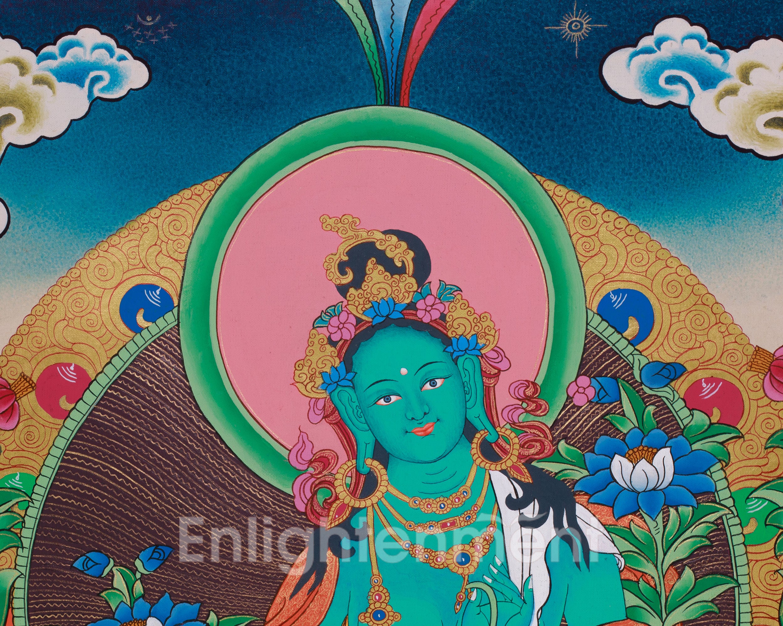Traditional Shyamatara | Divine Protector of Compassion & Swift Action