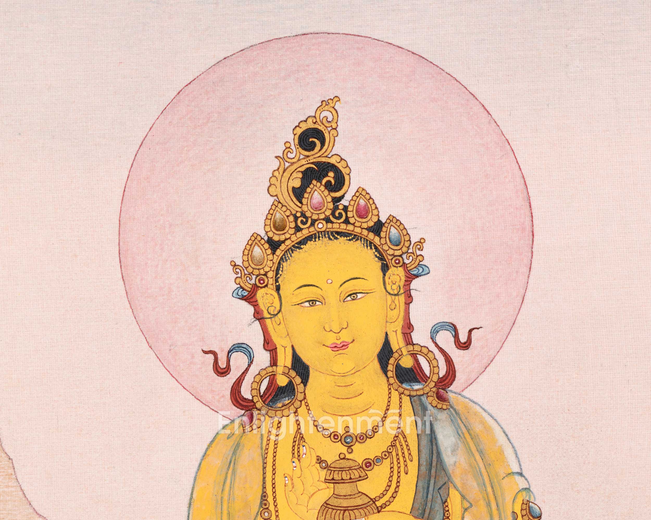 Siddhi Sambhava Tara | 21 Tara of Surya Gupta Thangka