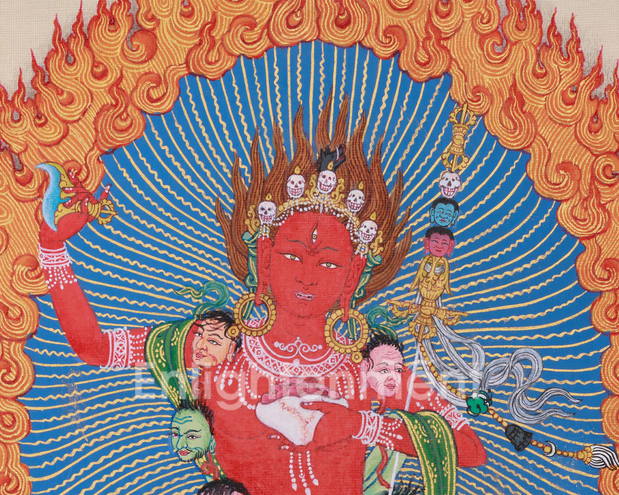 13 Inches Goddess Vajravarahi | Tantric Deity of Wisdom and Protection