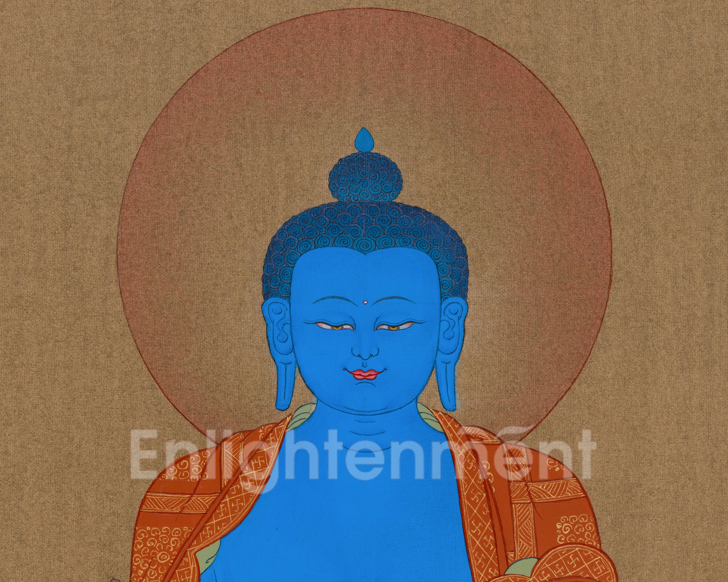 Bhaisajyaguru Buddha Art | The Healing Buddha of Medicine and Compassion