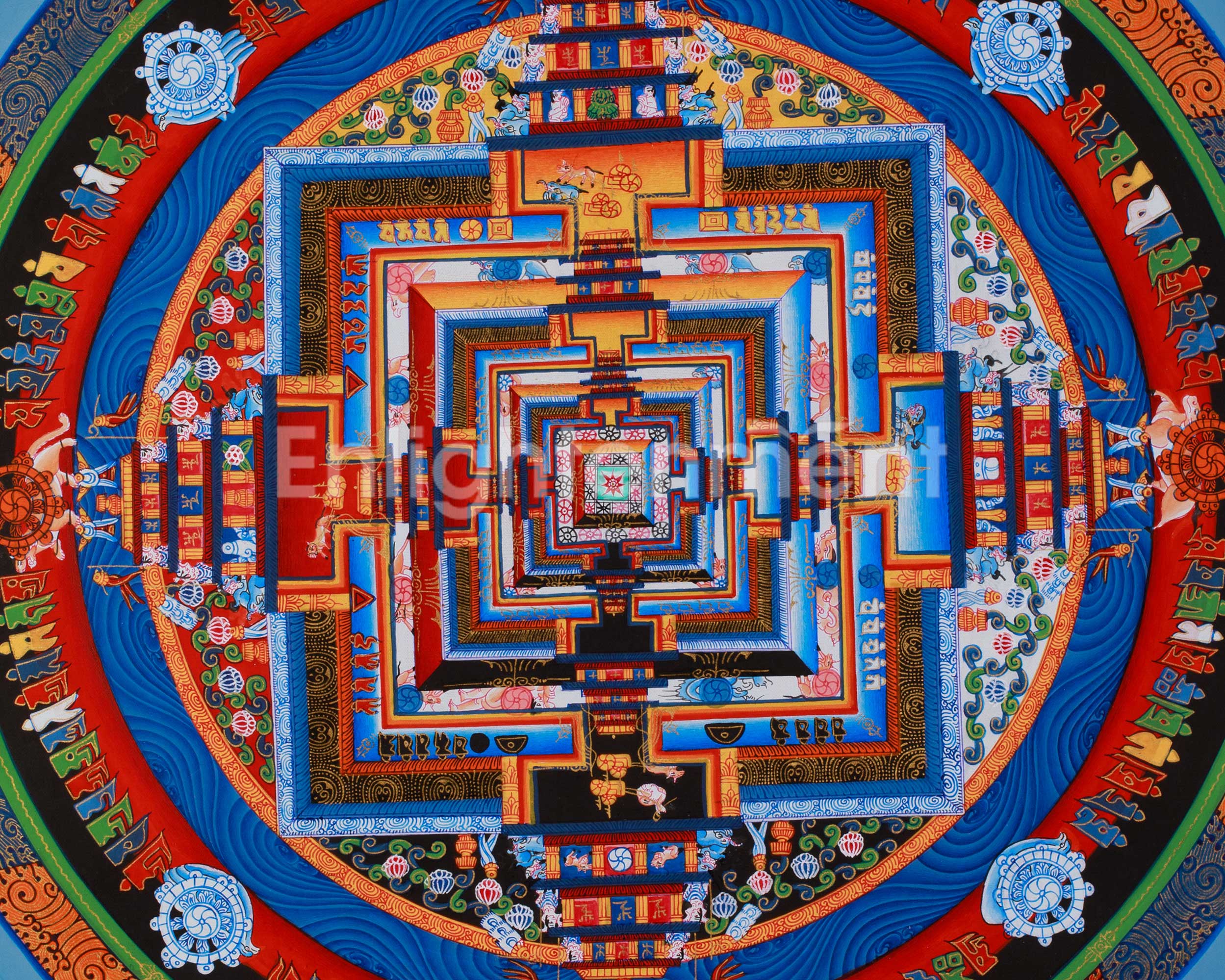 Kalachakra Mandala Sacred Art | Tibetan Art of Time, Balance, and Enlightenment