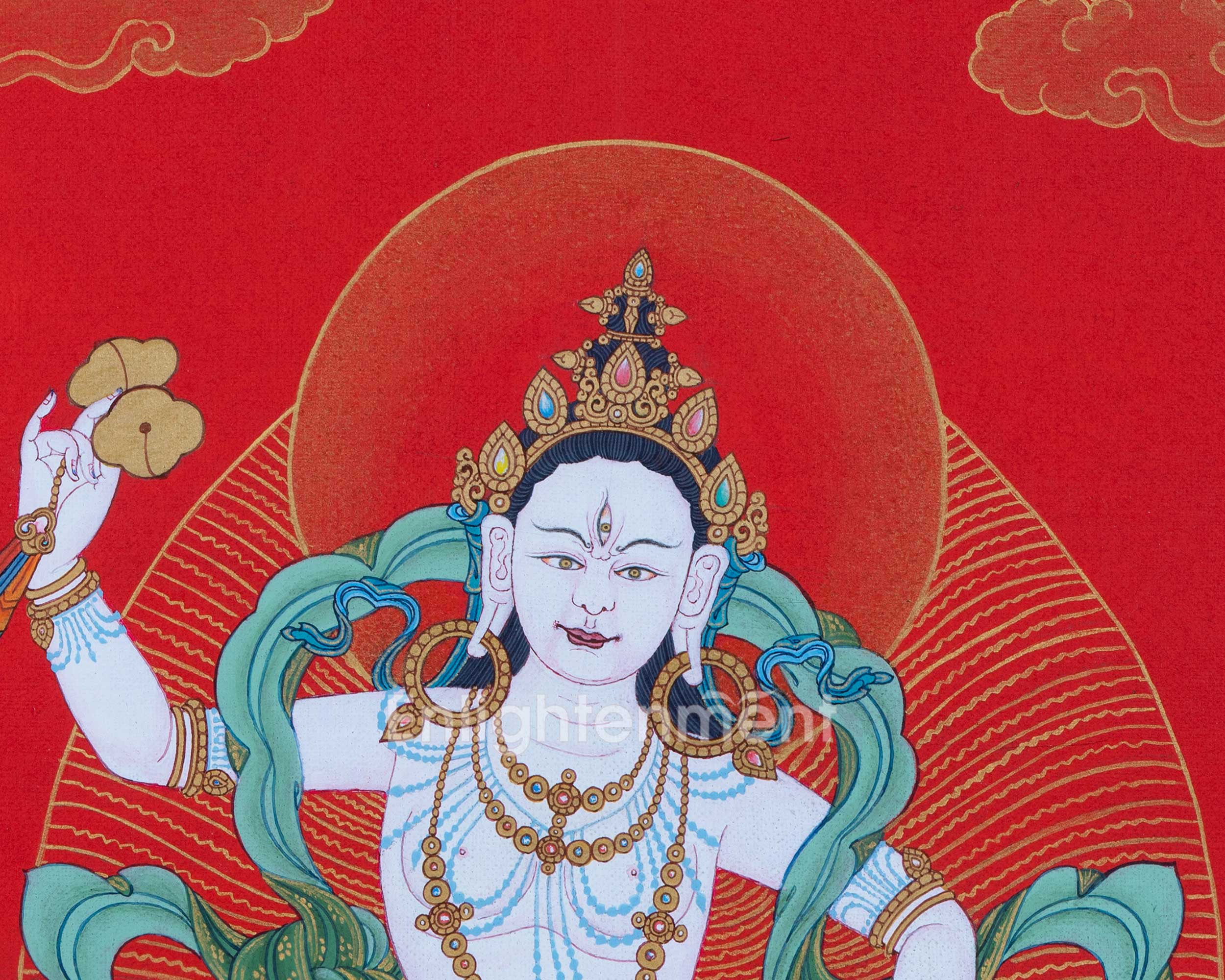 Radiant Mother Machig Labdron Thangka