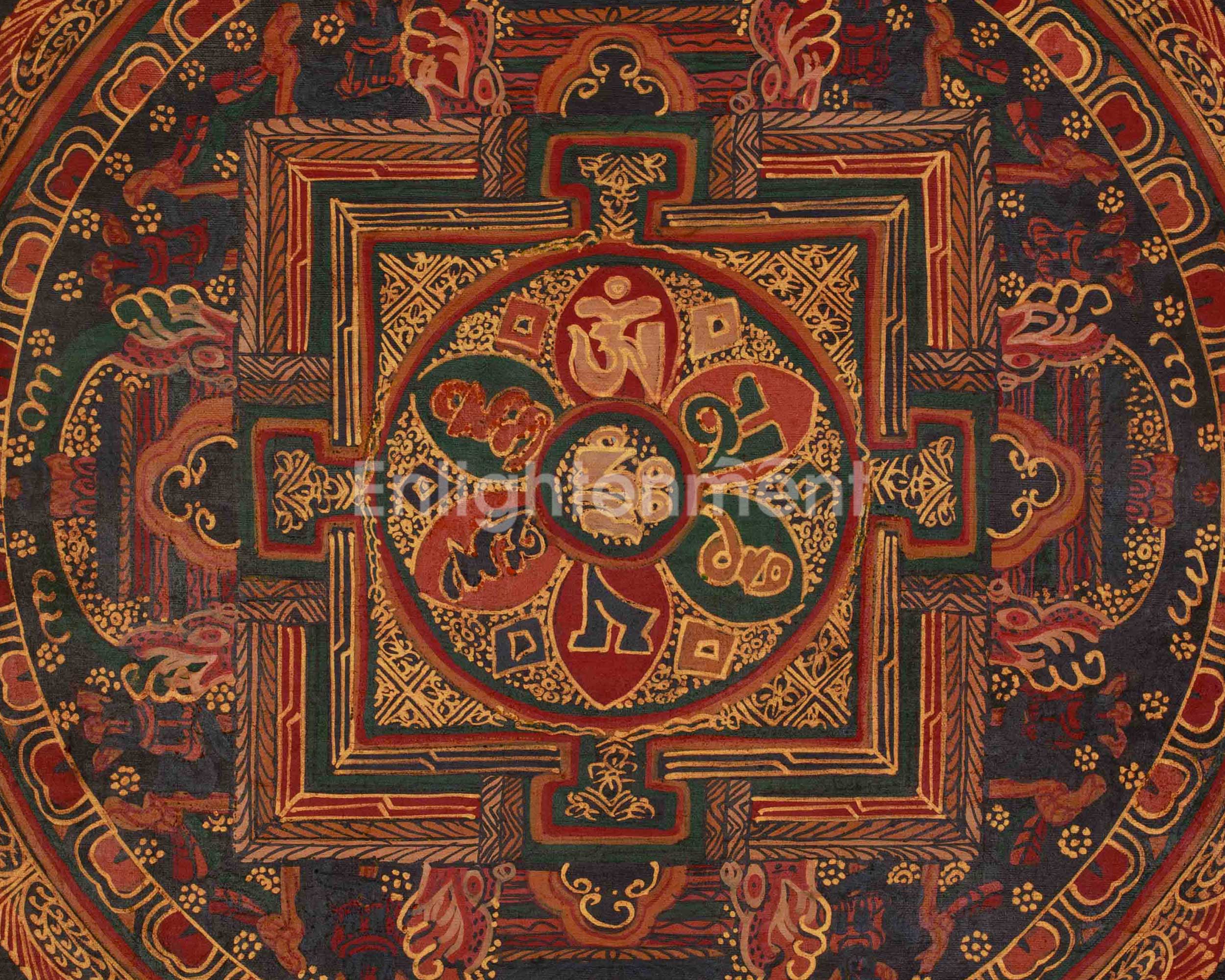 Sacred Traditional Mandala Art | Spiritual Awakening | Traditional Artwork