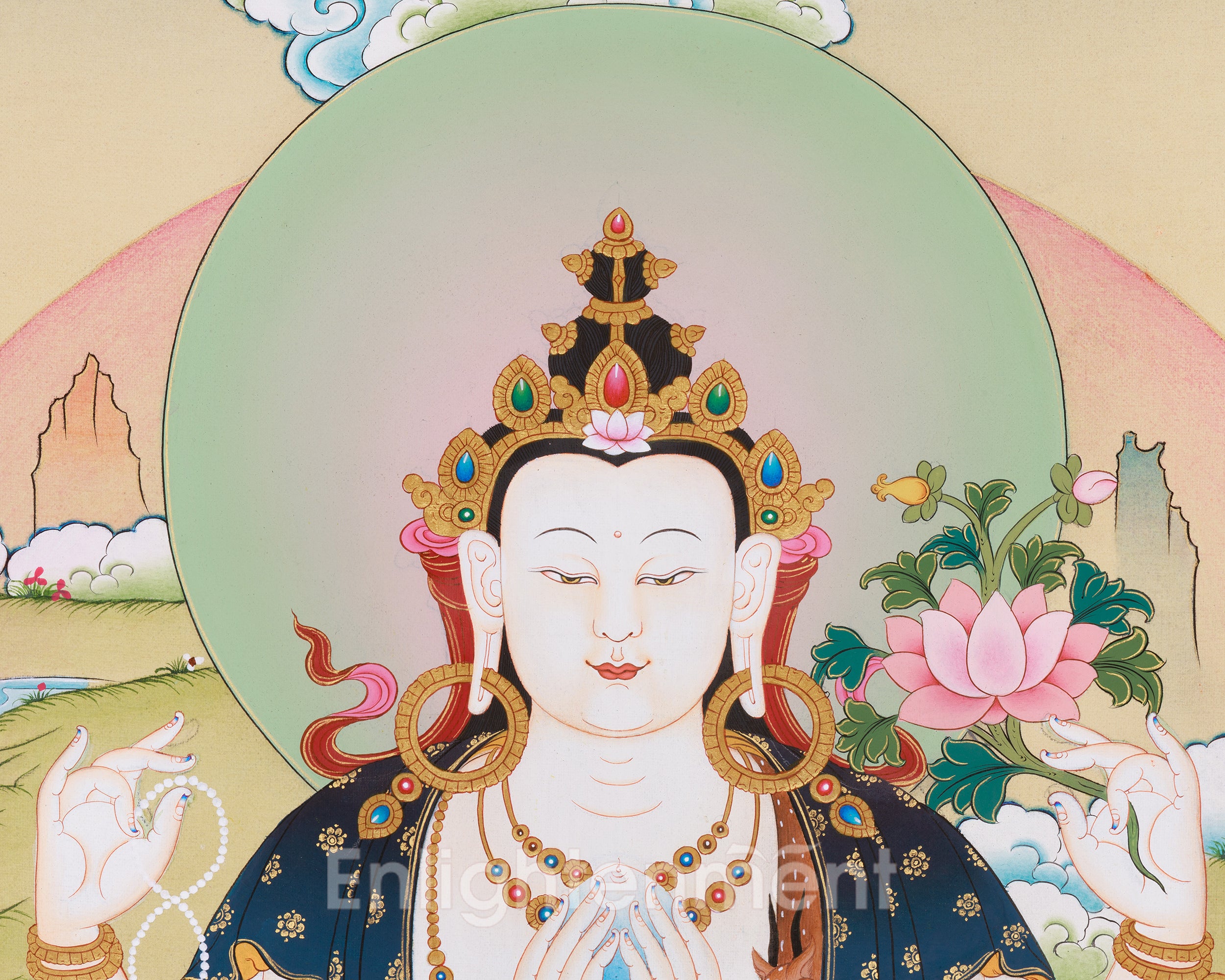 Chenrezig Compassion Art | Bodhisattva Avalokiteshvara