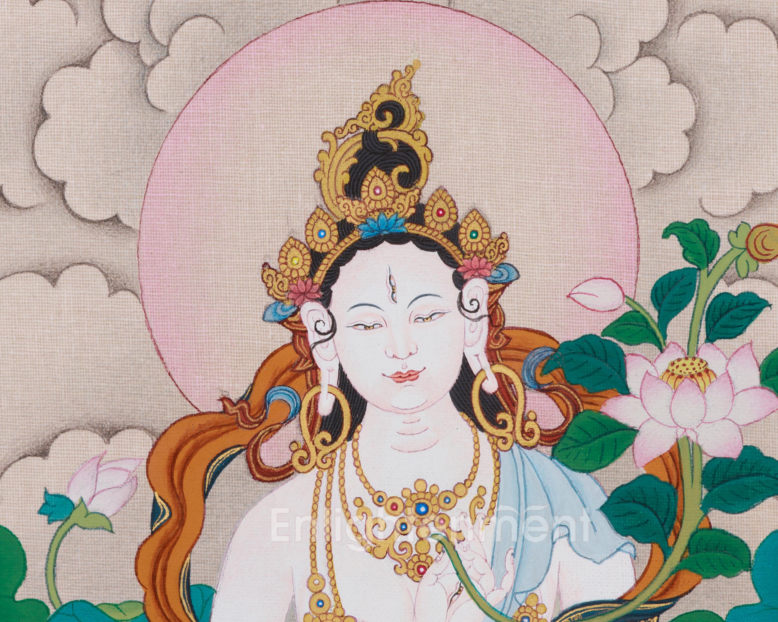 Vajrayana Deity White Tara | Longevity Goddess Sita Tara