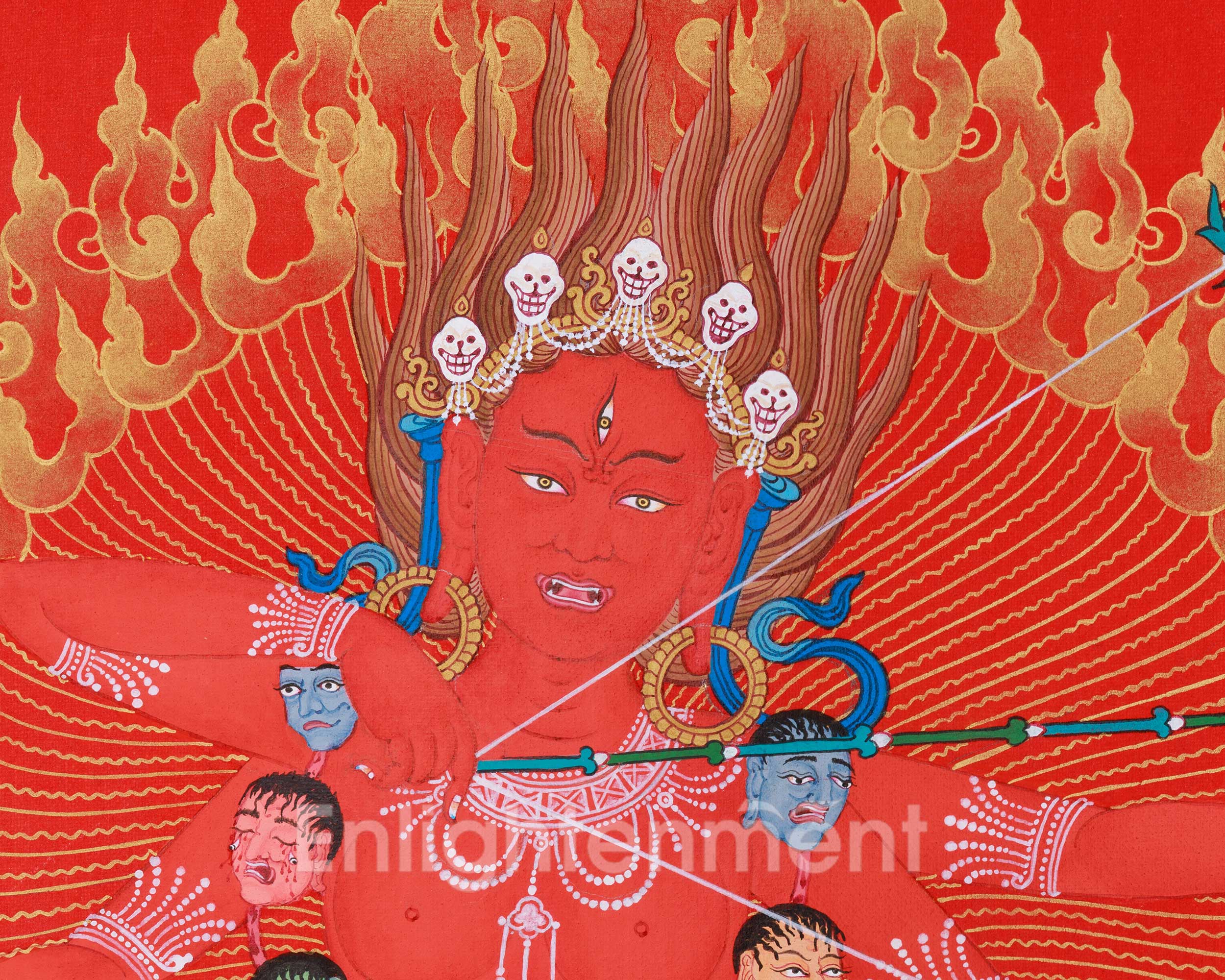 Goddess Kurukulla Thangka | Dakini of Attraction and Wisdom