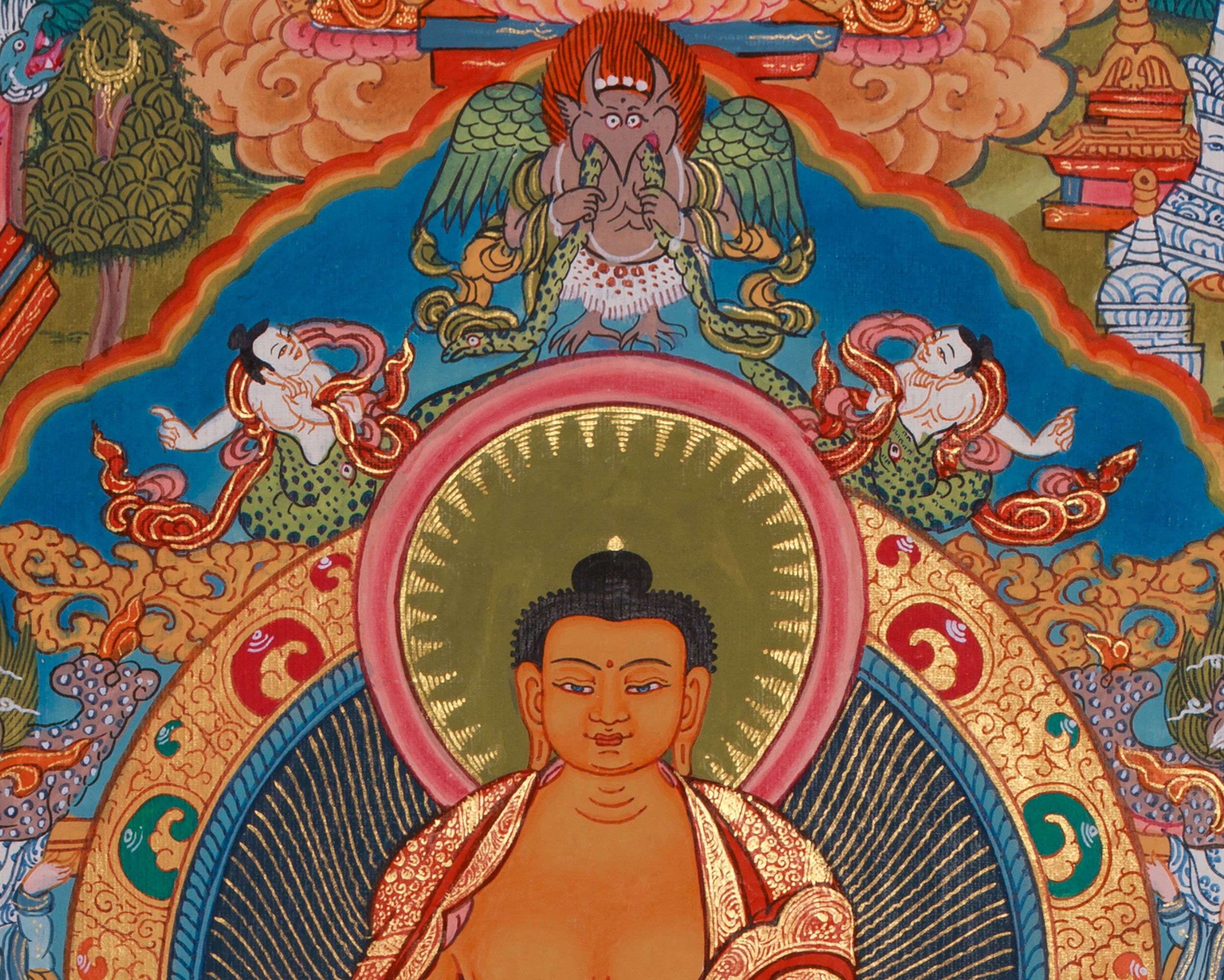 Life Story of Buddha Thangka | Journey to Enlightenment