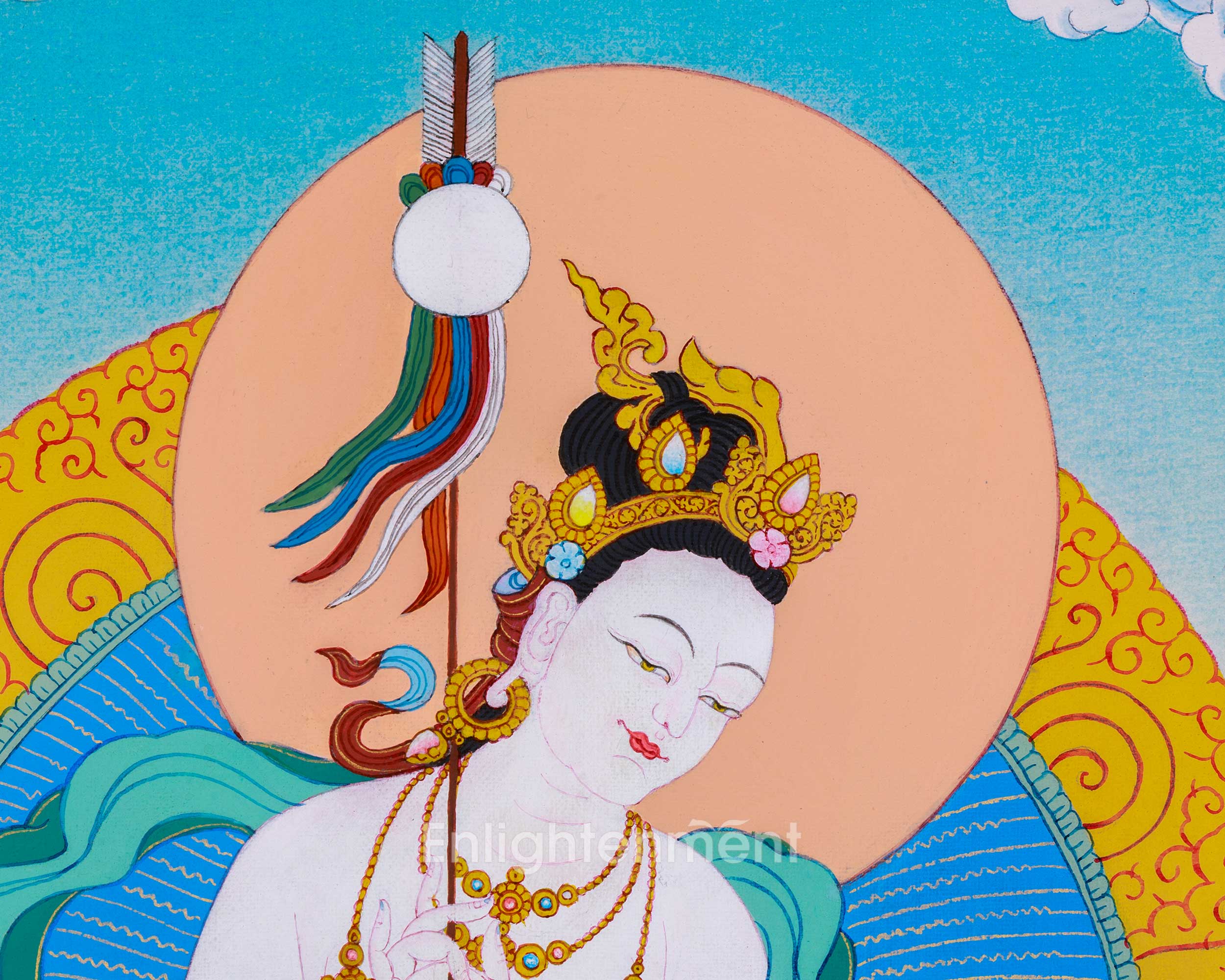 Mandarva, Small Jetsunma Thangka