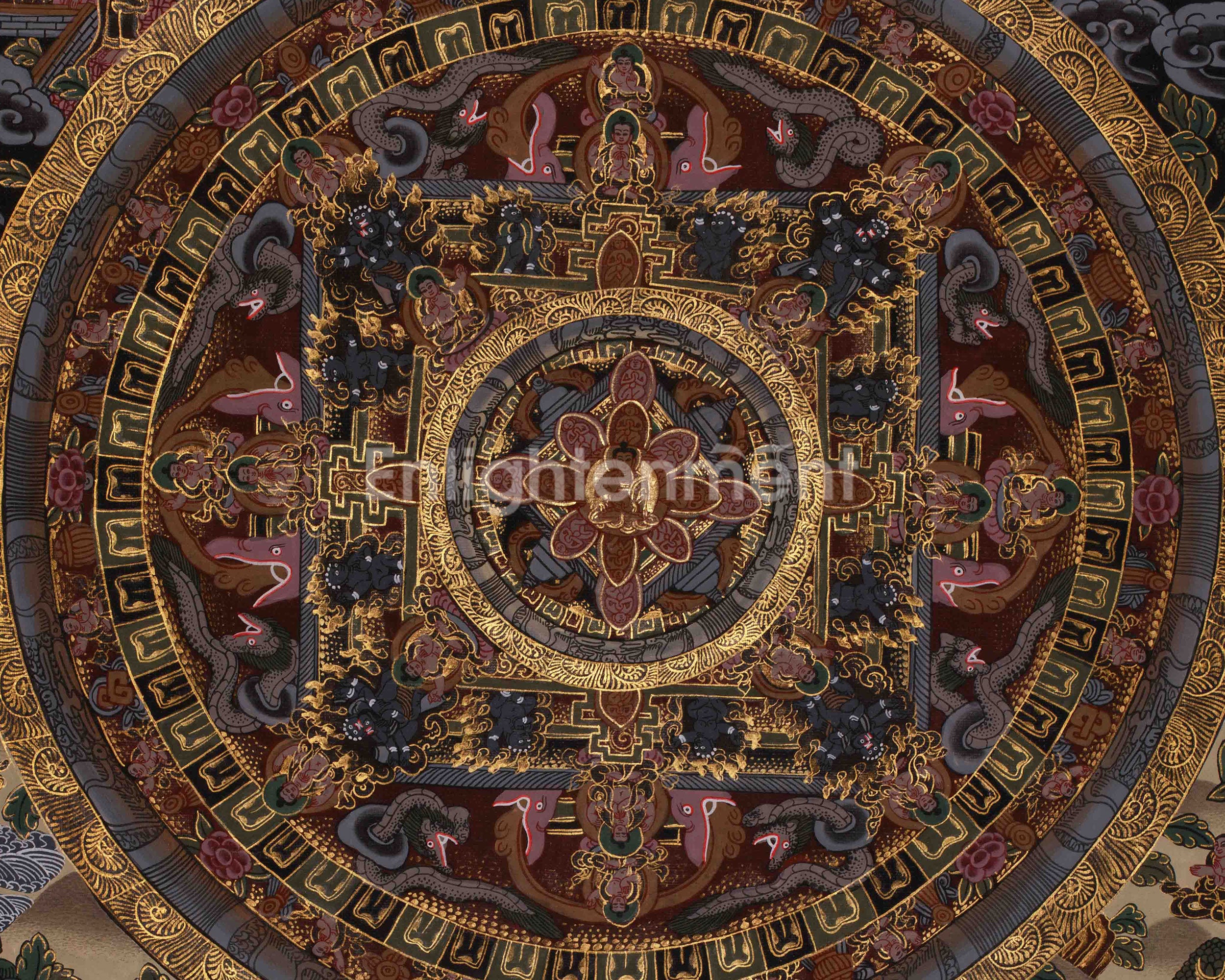 Tibetan Buddha Mandala | Symbolize Wisdom, Peace, and Awakening