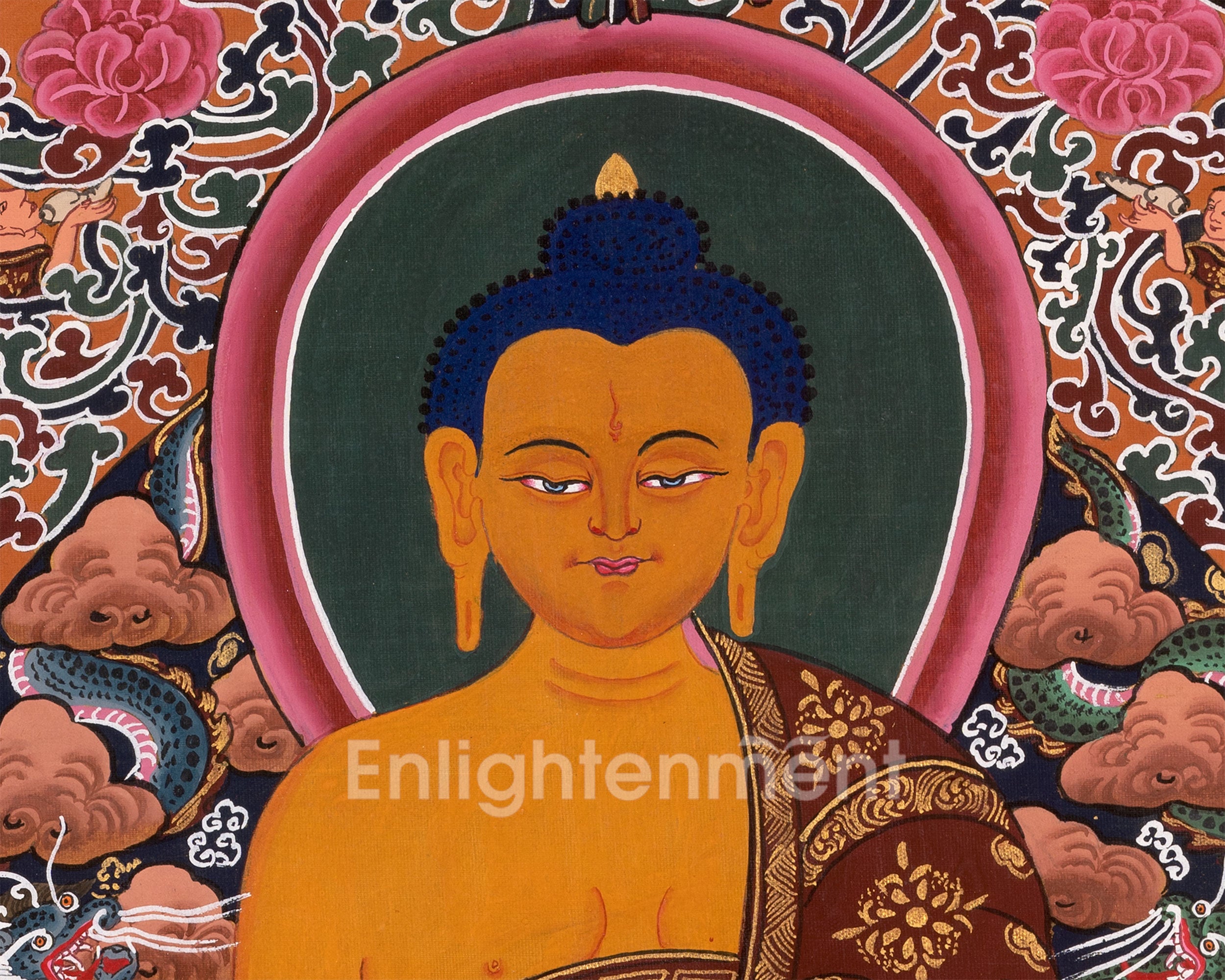Original Shakyamuni Buddha | Buddhist Religious Thangka Painting