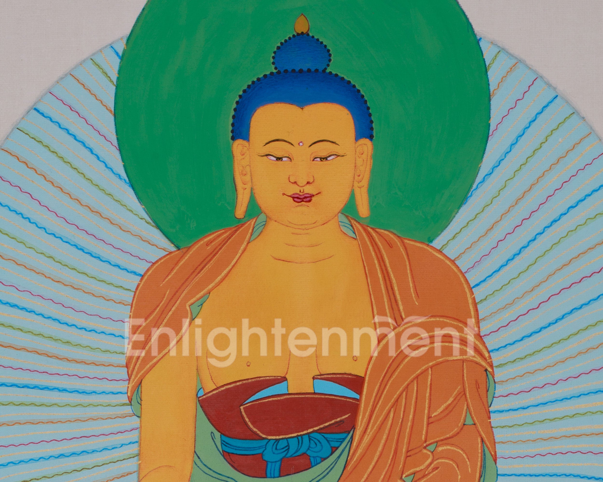 Founder of Buddhism, Gautama Buddha | Sacred Buddha Painting