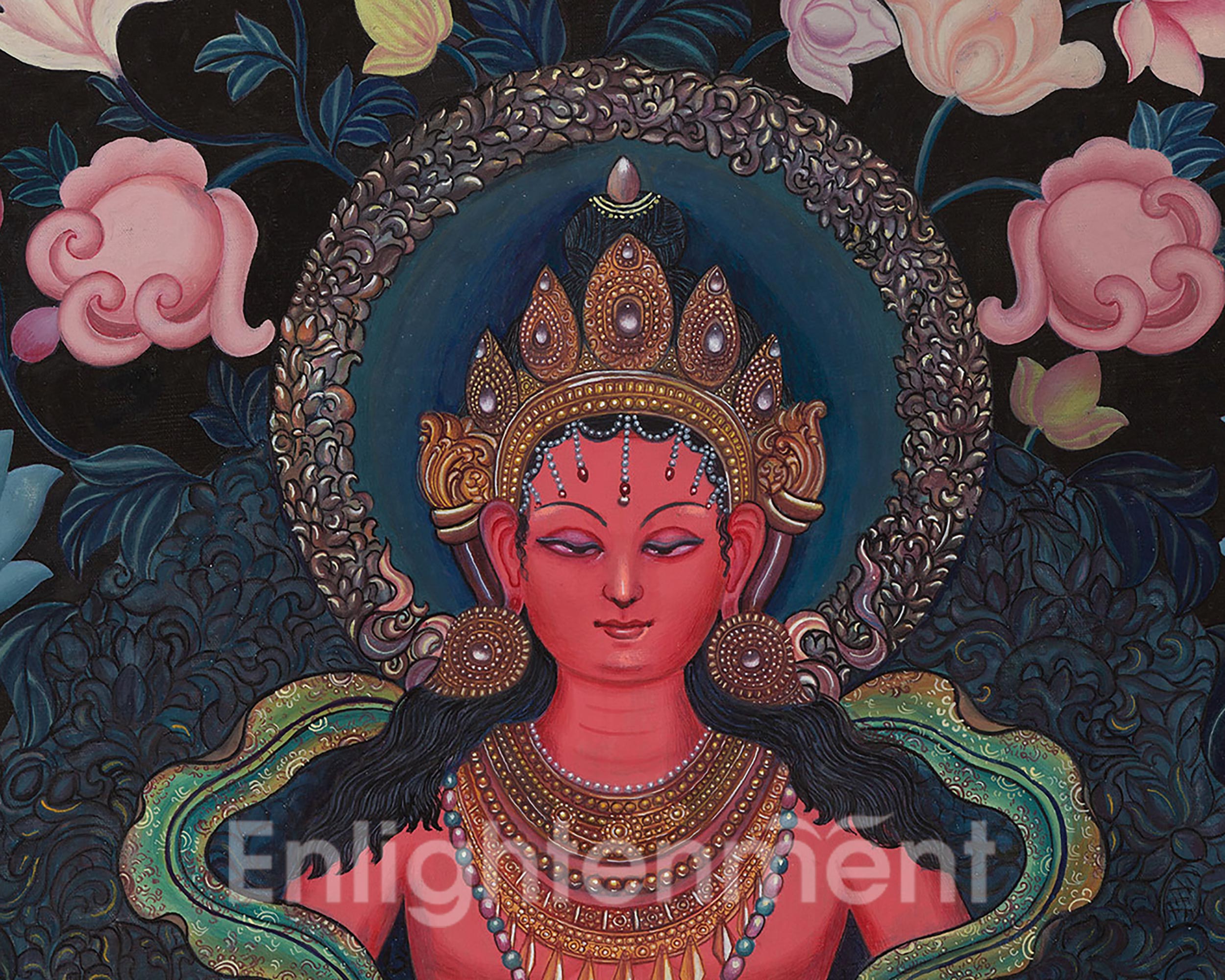 Beautiful Long Life Bodhisattva Amitayus | Buddha of Boundless Life