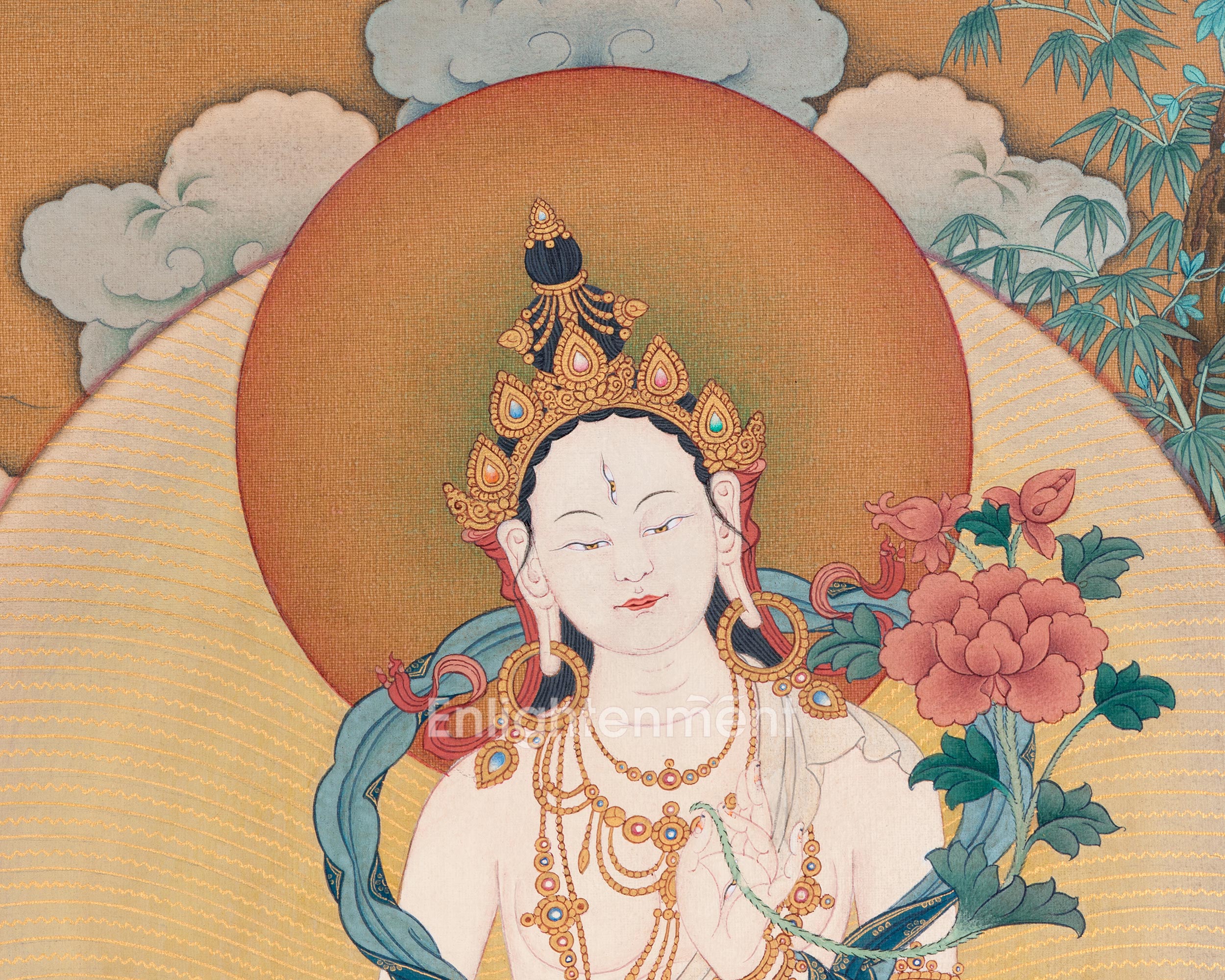 Bodhisattvas of Long Life: White Tara, Amitayus, Namgyalma Buddhist Art