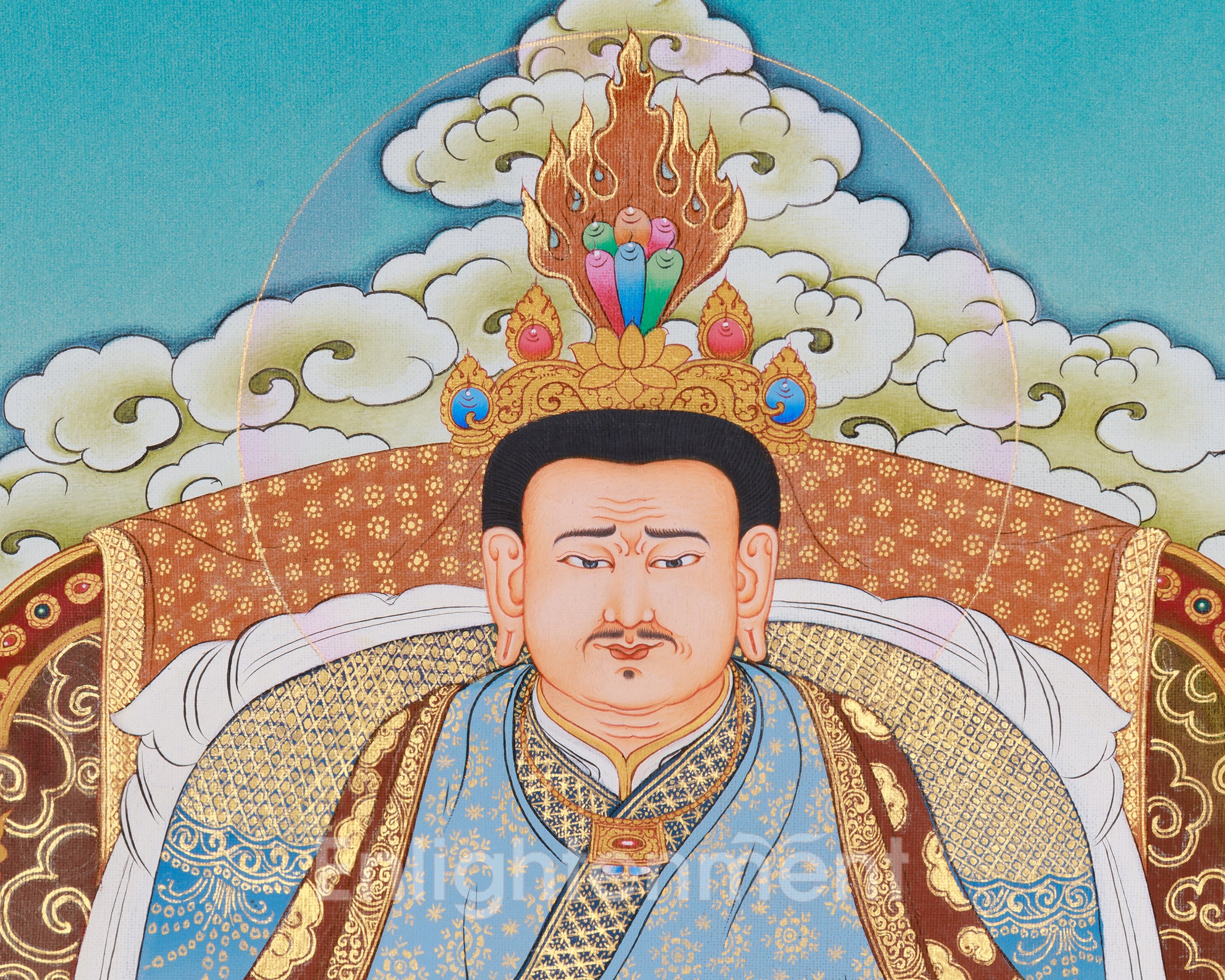 Marpa Lotsawa Thangka | Kagyu Lineage Master | Represent Wisdom and Transmission