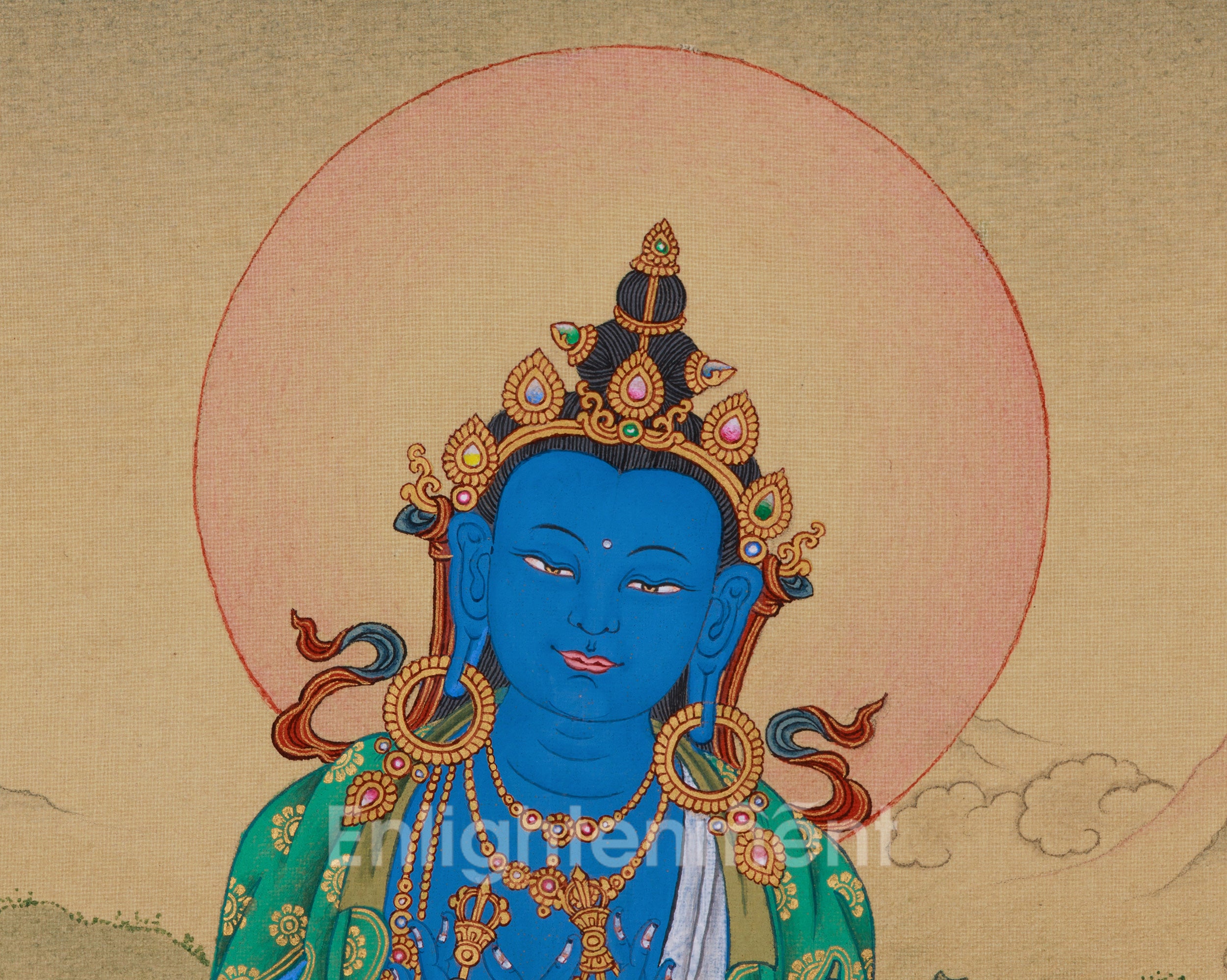 Vajradhara Art | Buddha of Supreme Power and Wisdom | Karma Gadri Artistry