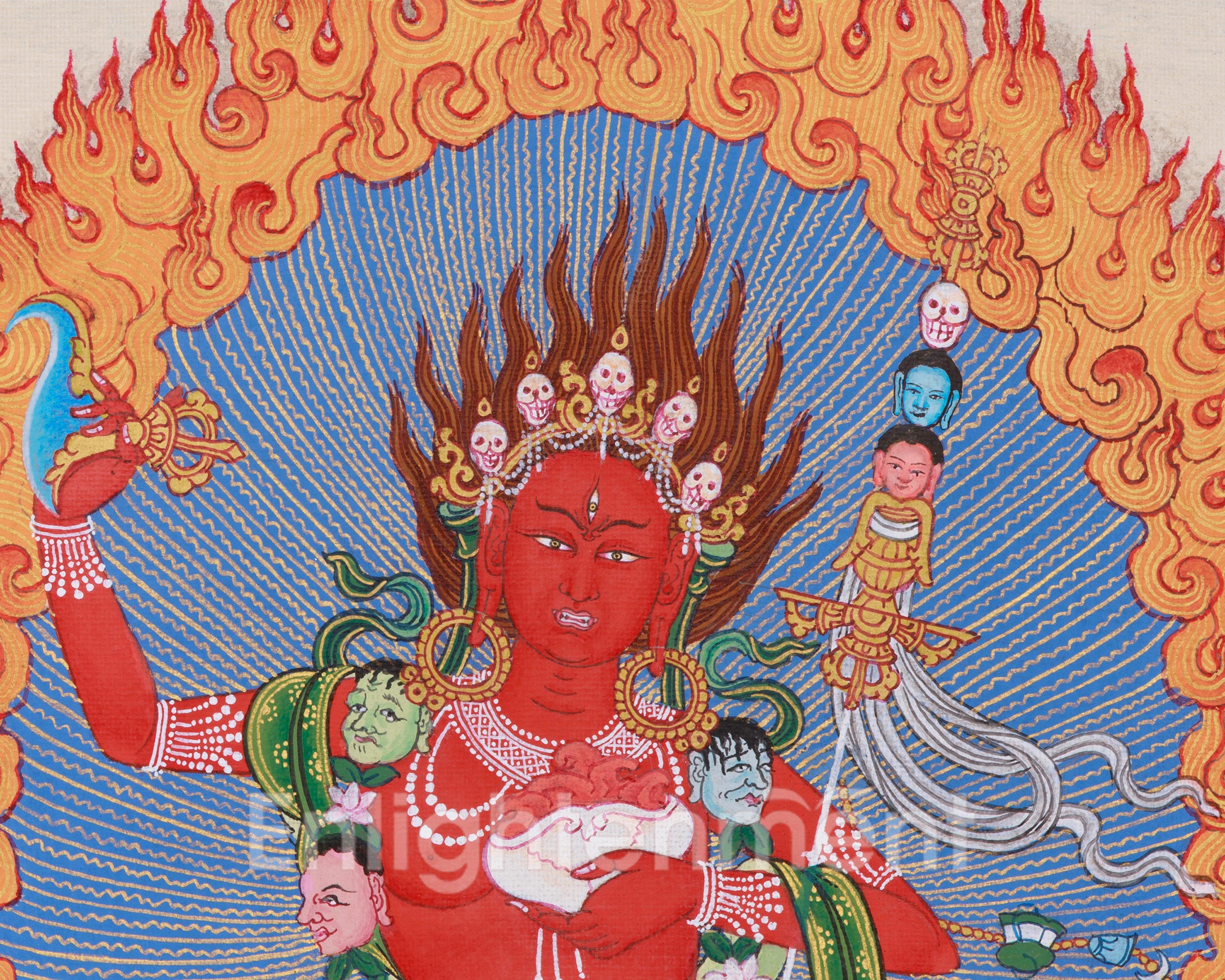 Dorje Phagmo Thangka | Sacred Vajravarahi, the Powerful Goddess of Transformation