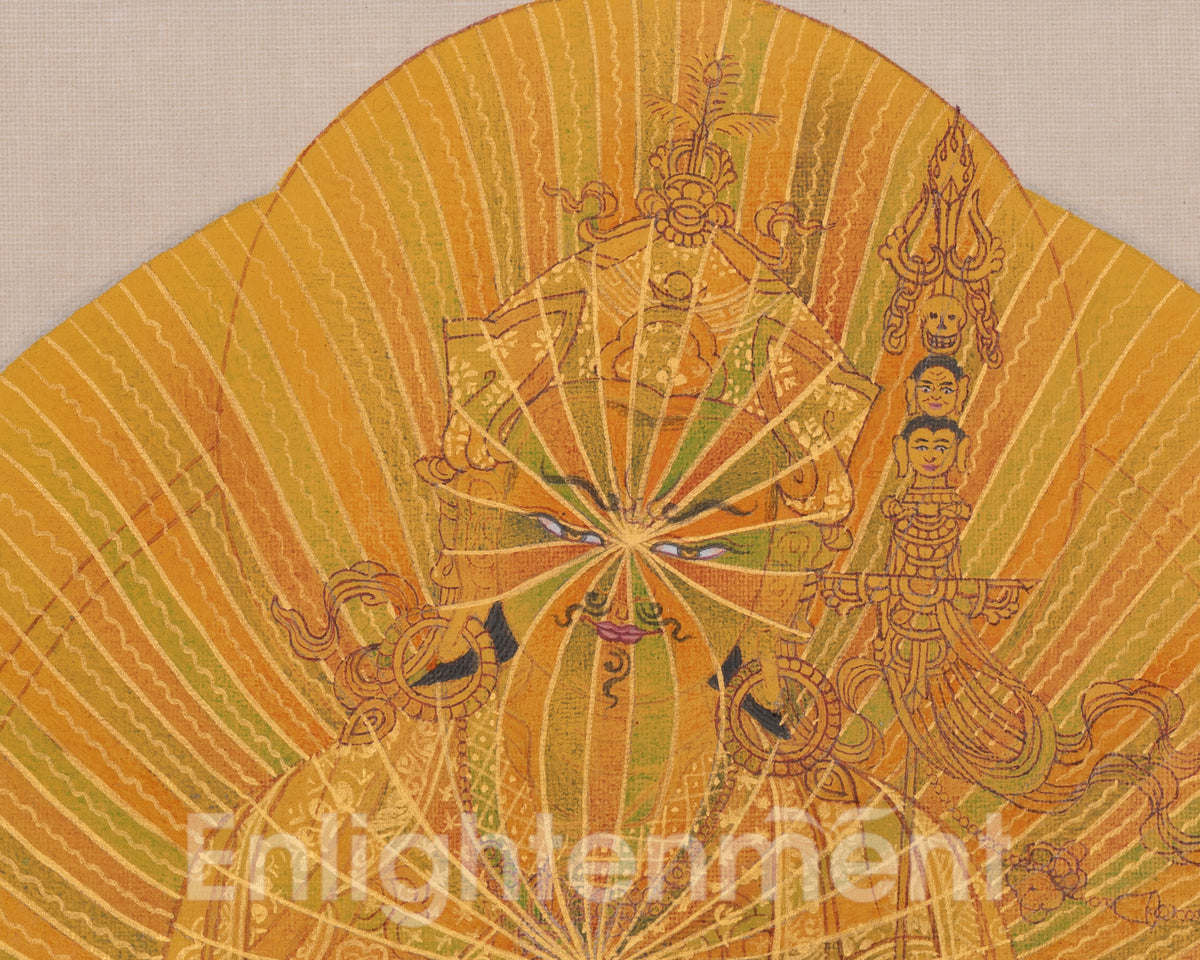 Sacred Guru Rinpoche Art | Lotus-Born Master of Tibetan Buddhism