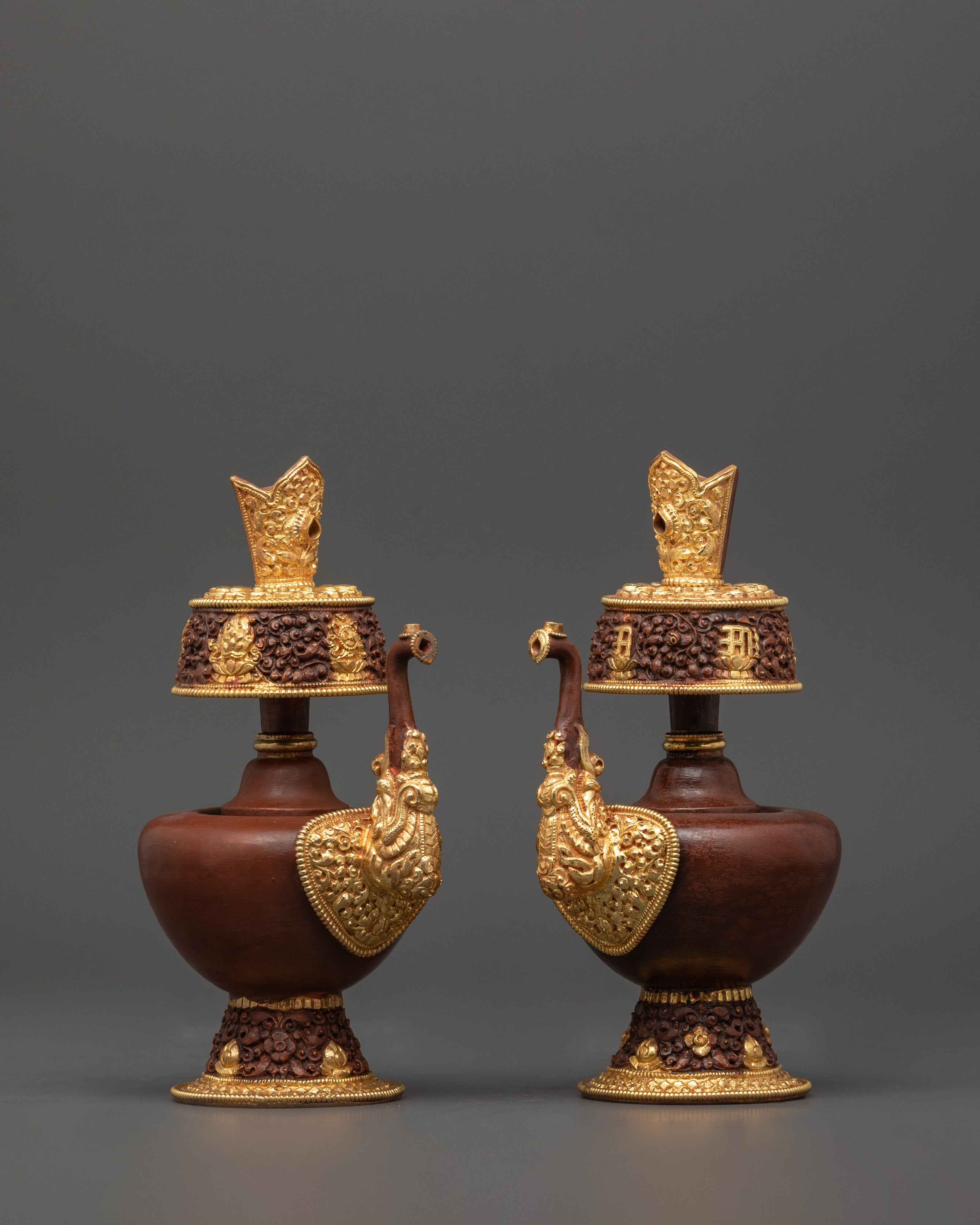 Gold-Plated Bhumba Ritual Set