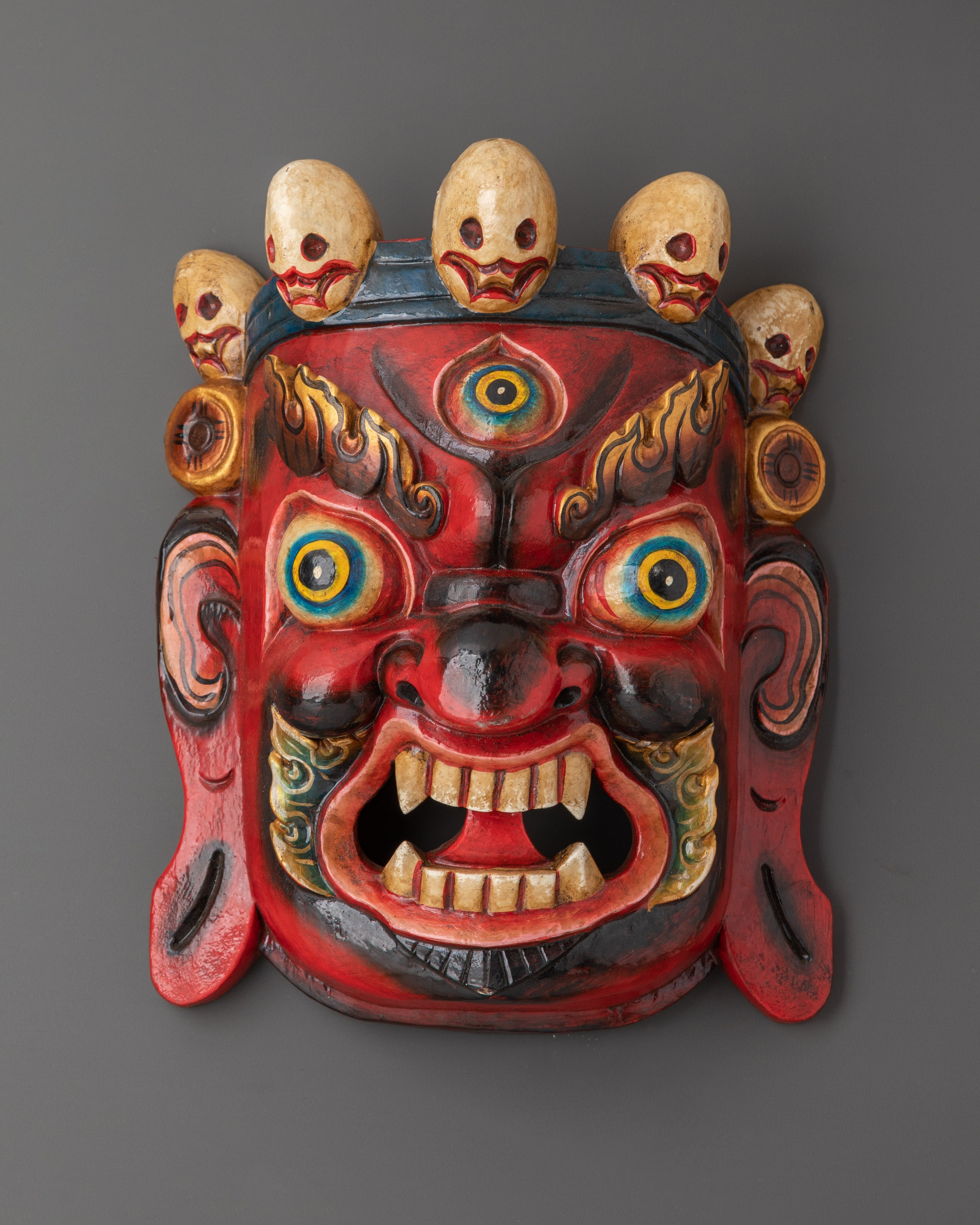 traditional-tibetan-mask-decor