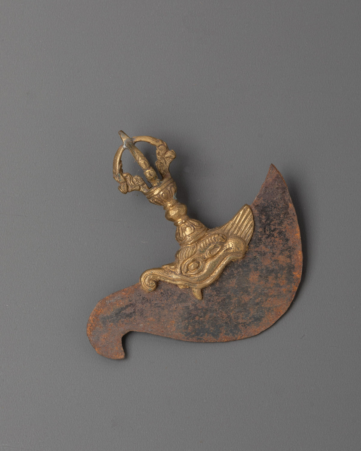 Kartika Knife Sacred Buddhist Tool | Tibetan Religious Artifact