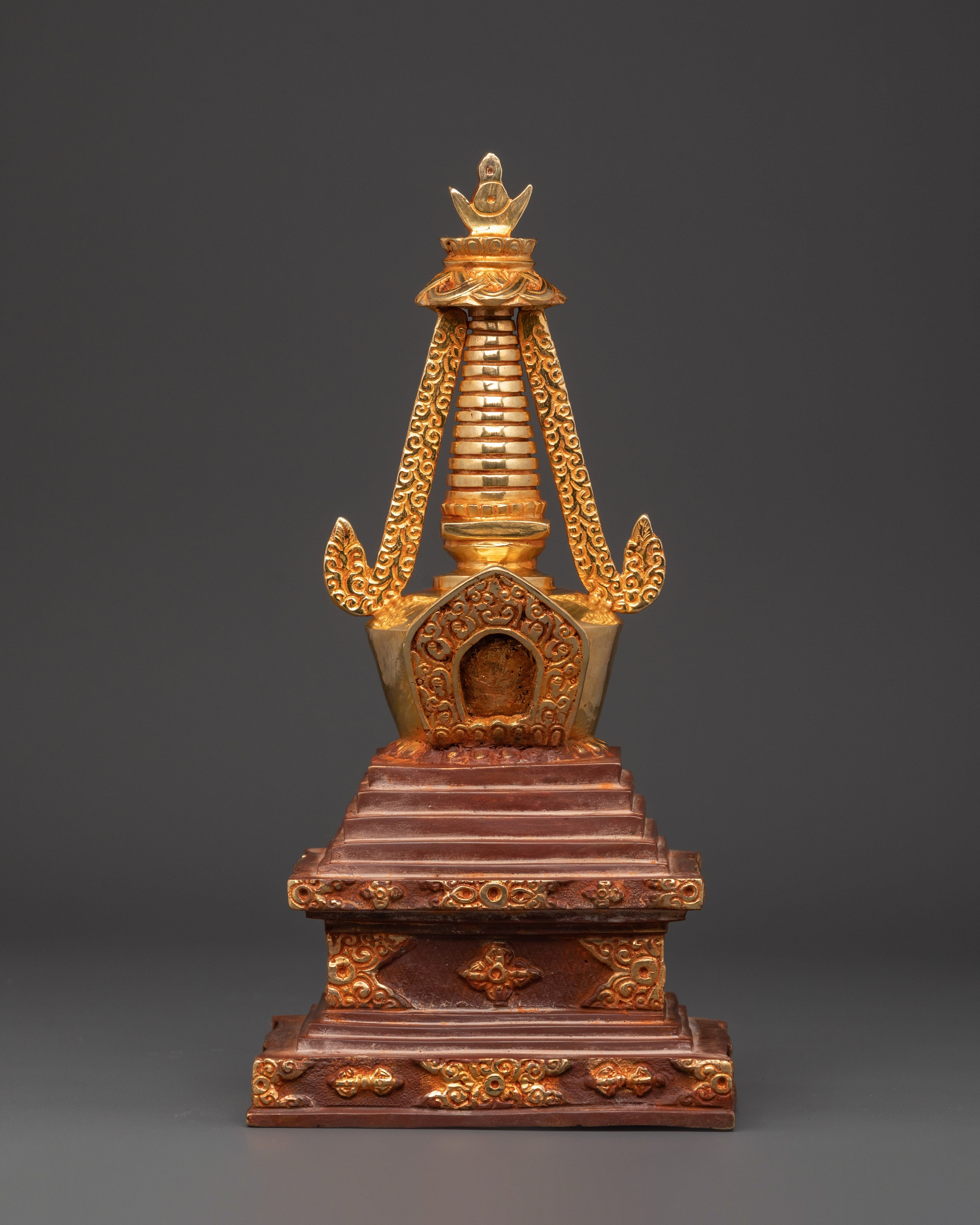 Tibetan Gold Plated Shrine