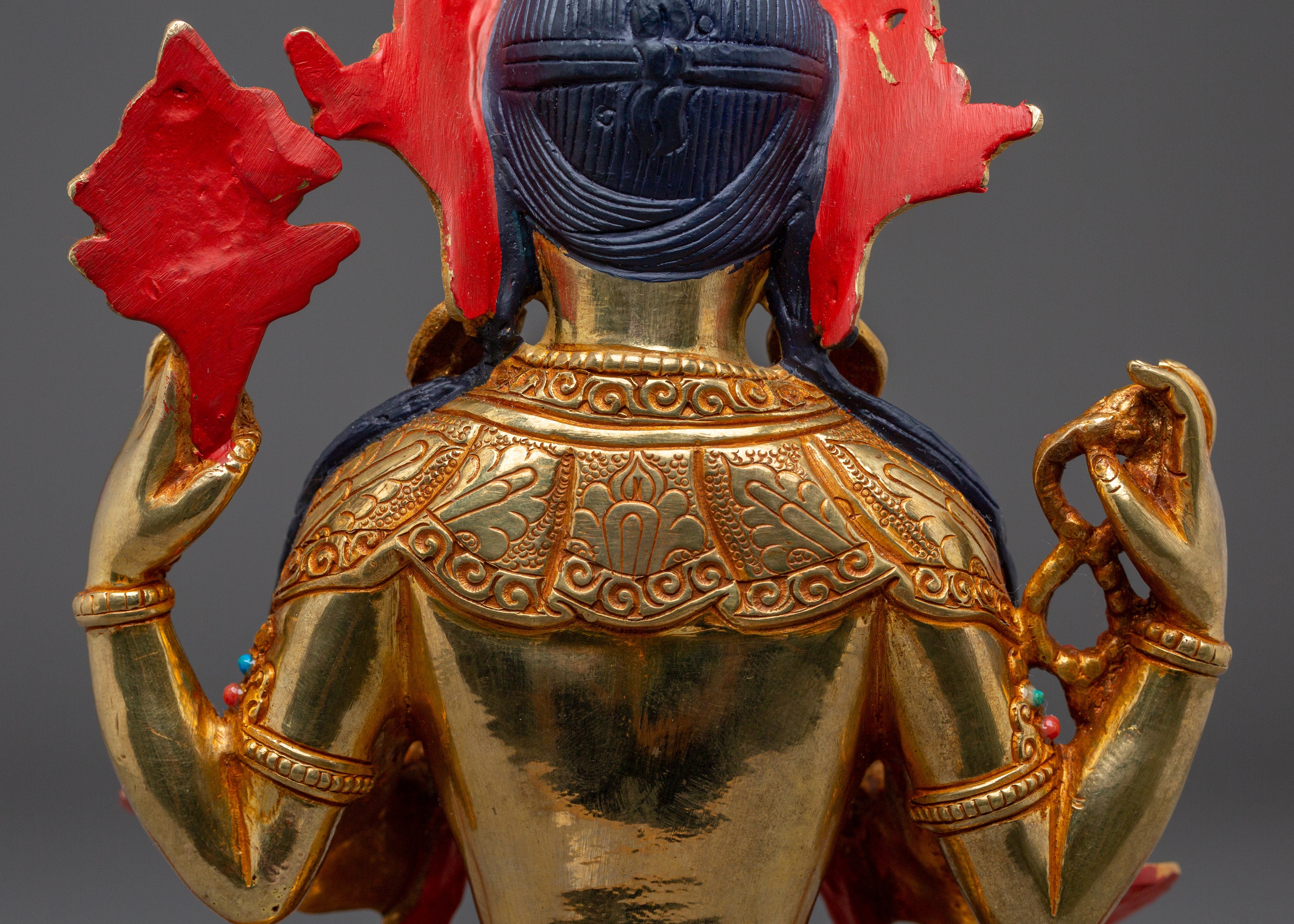 Deity of Great Compassion Chenrezig | The one who looks with unwavering eye