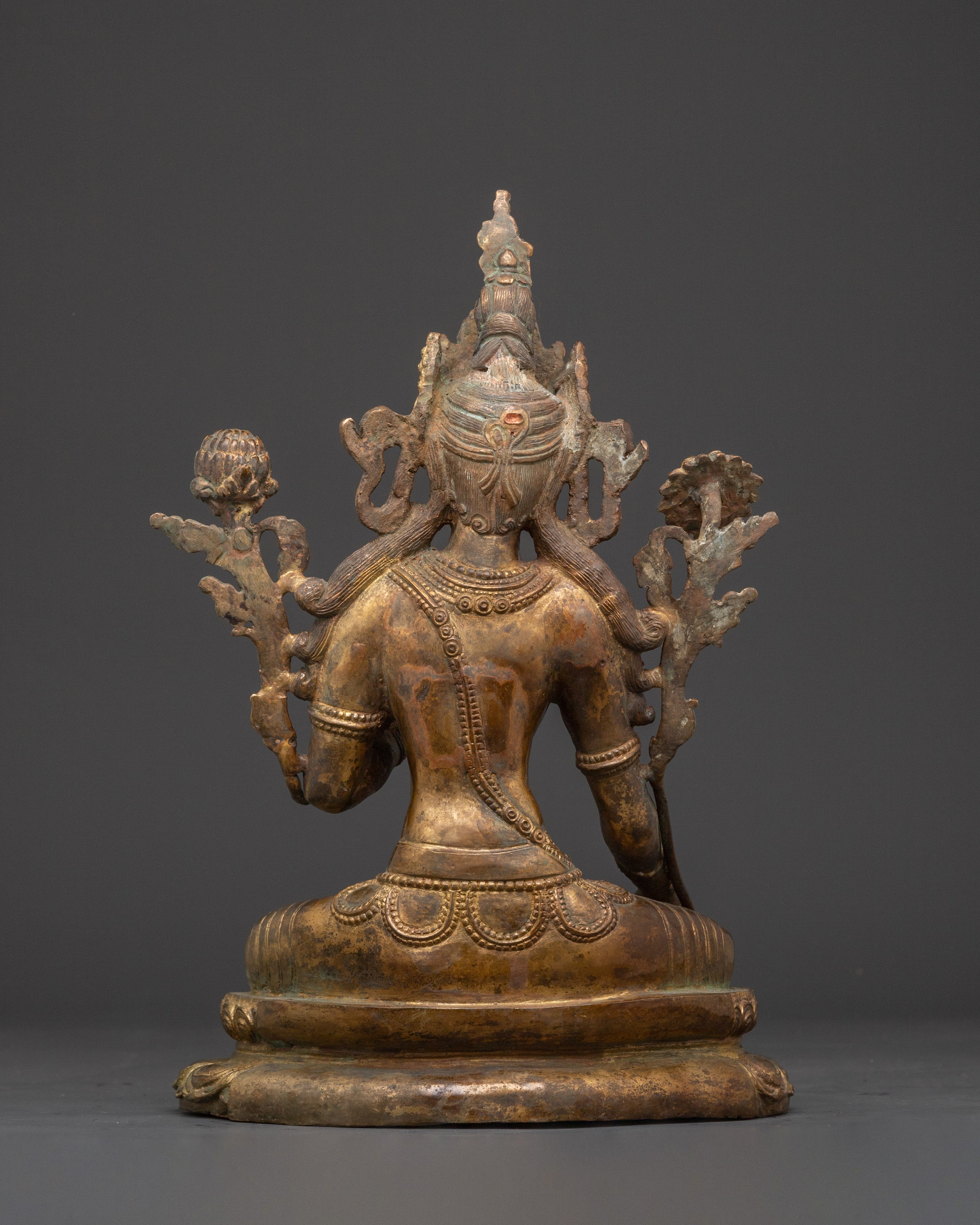 Handcrafted White Tara Brass Statue | For Healing and Mindfulness