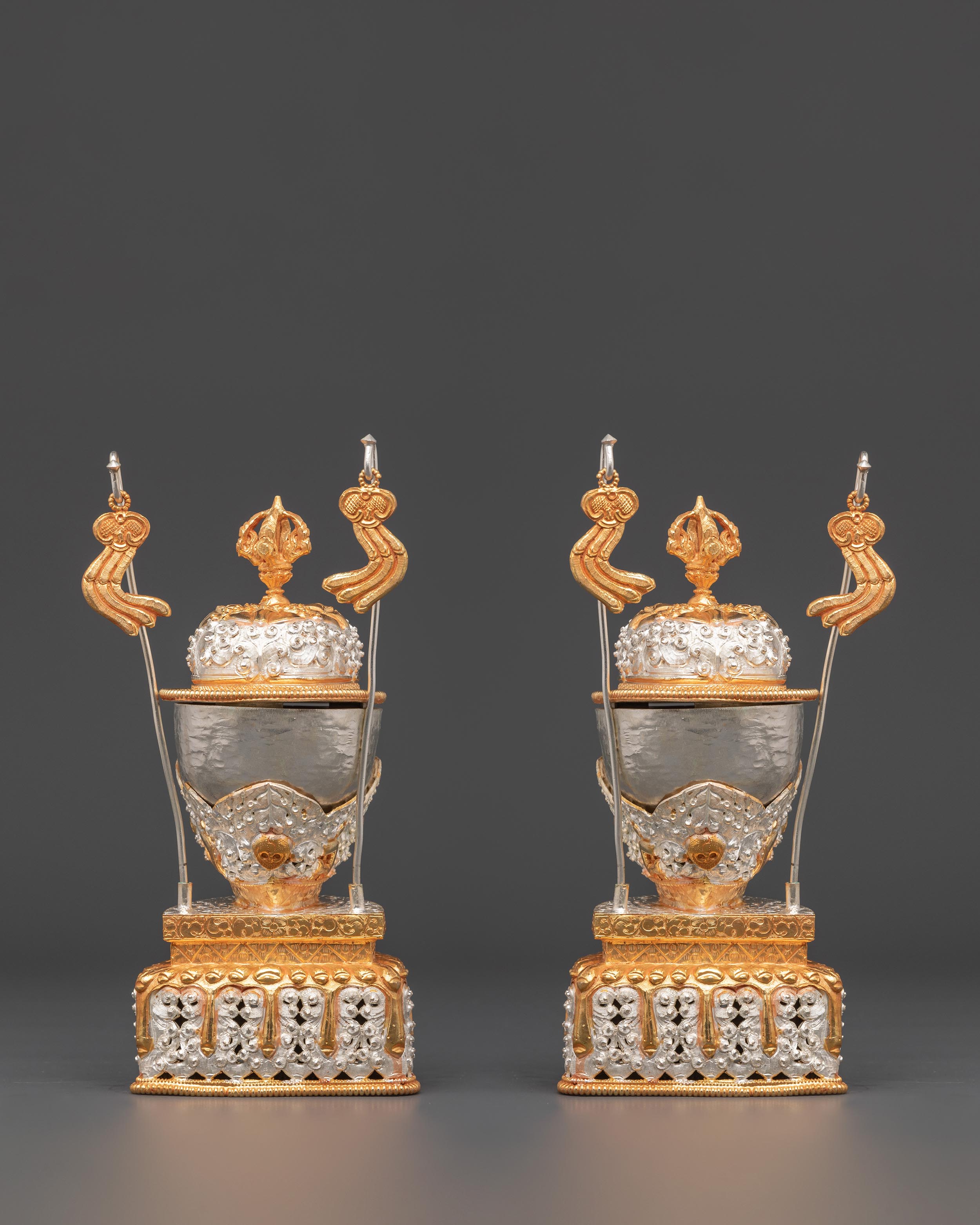 Handmade Silver Plated Kapala