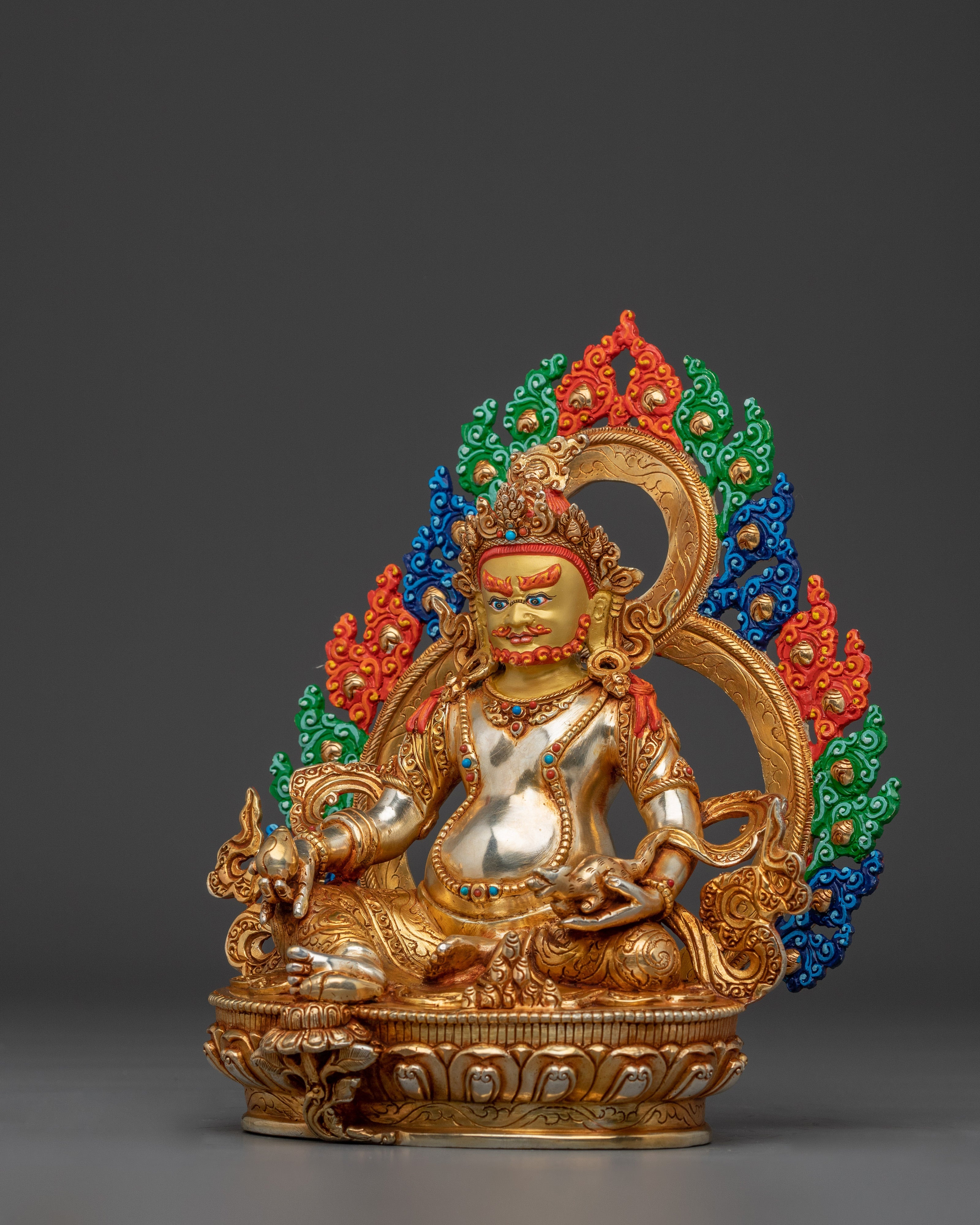 God of Wealth Jambhala | Embodiment of Generosity and Fortune