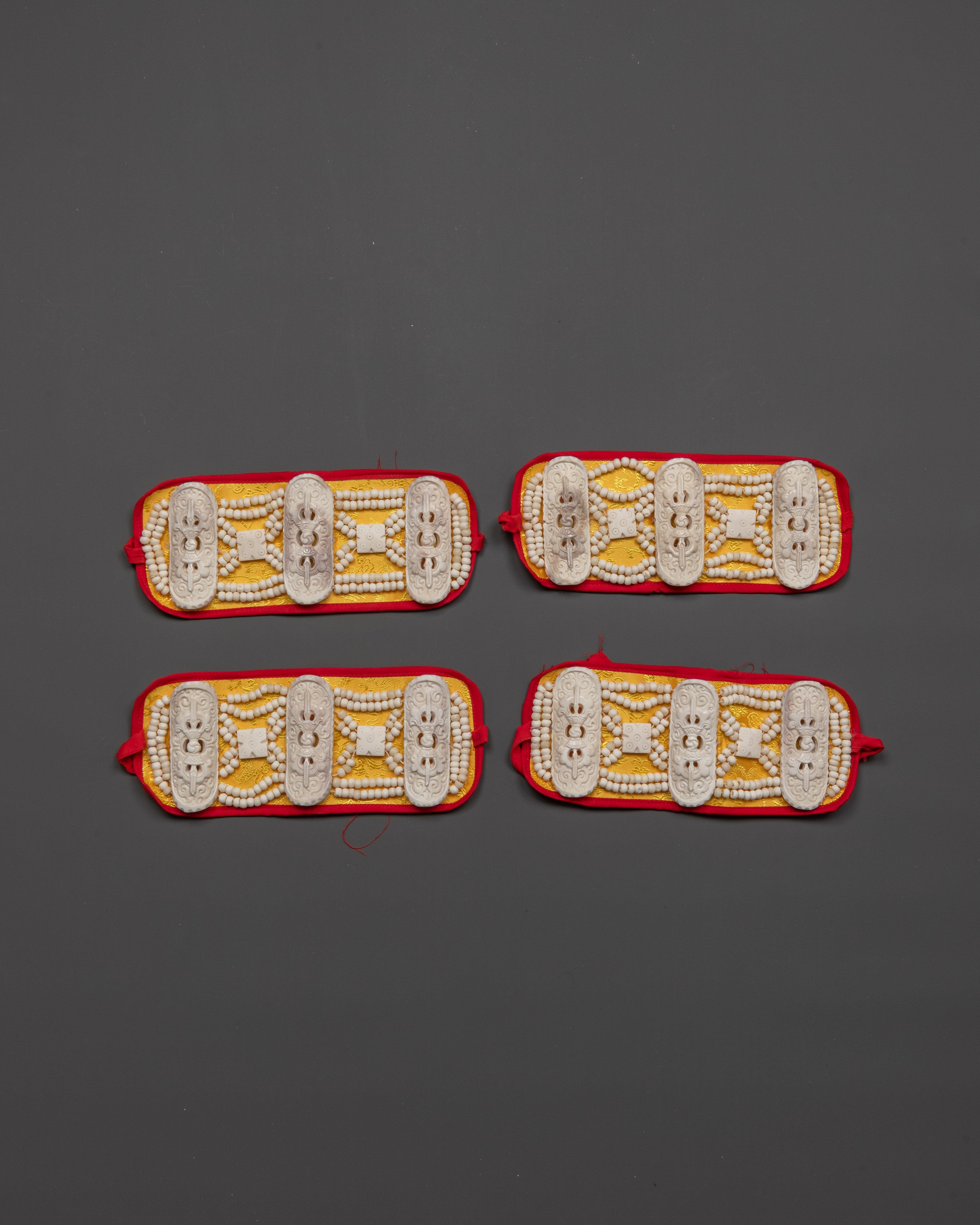 Tibetan Guru Fabric | Sacred Yak Bone Textile
