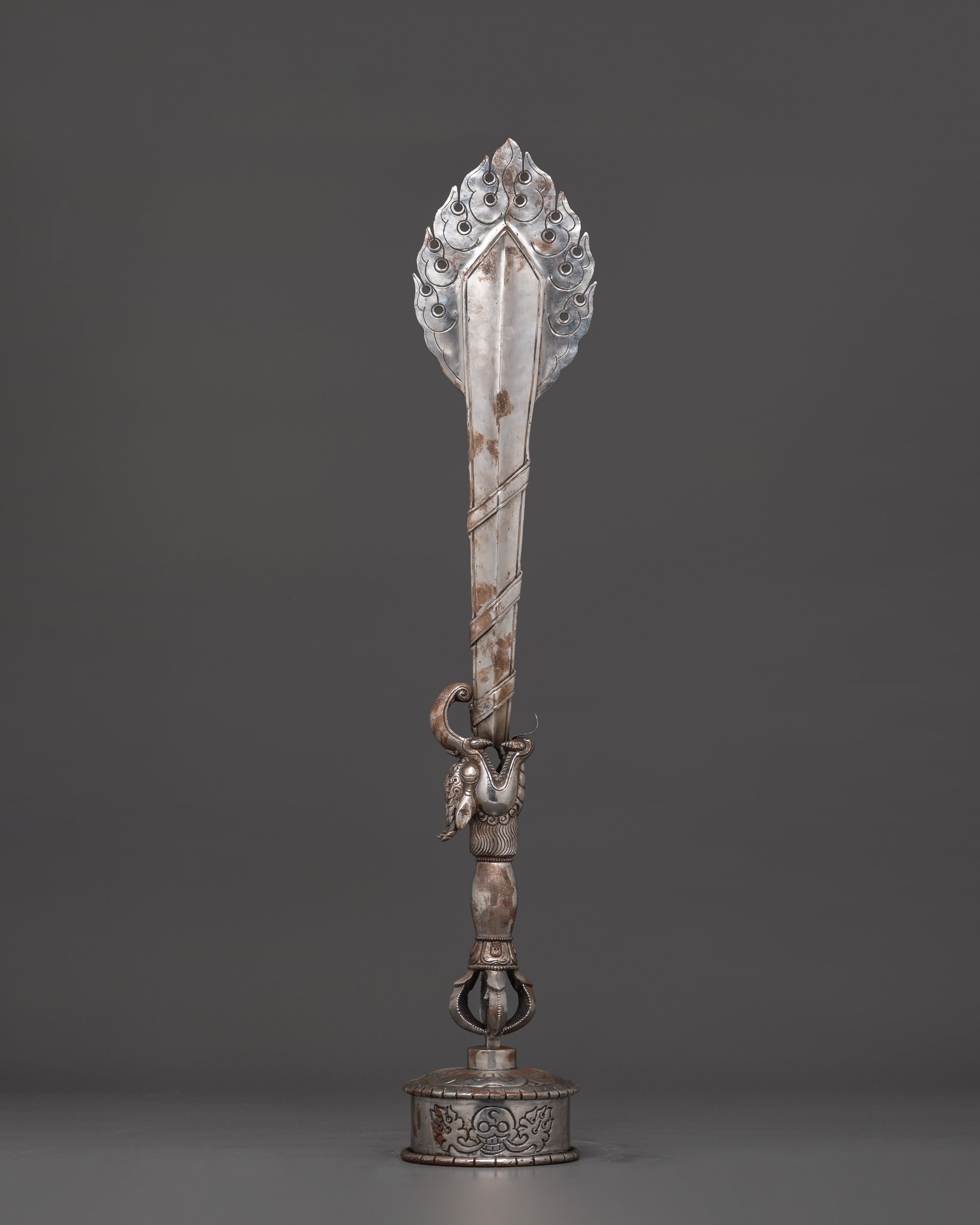 Dragon-Head Ritual Sword with Stand