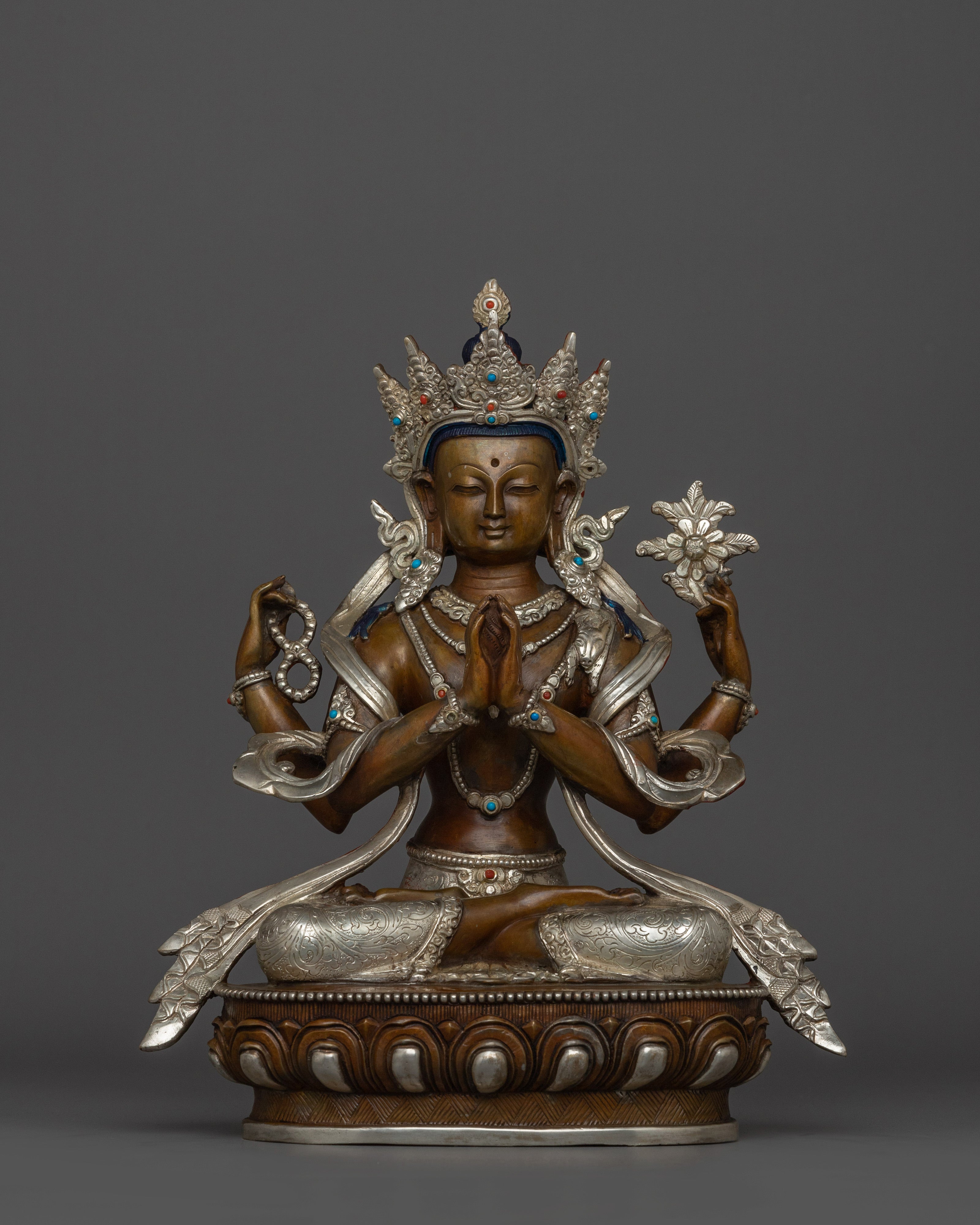 figurine-of-compassionate-deity-chenrezig