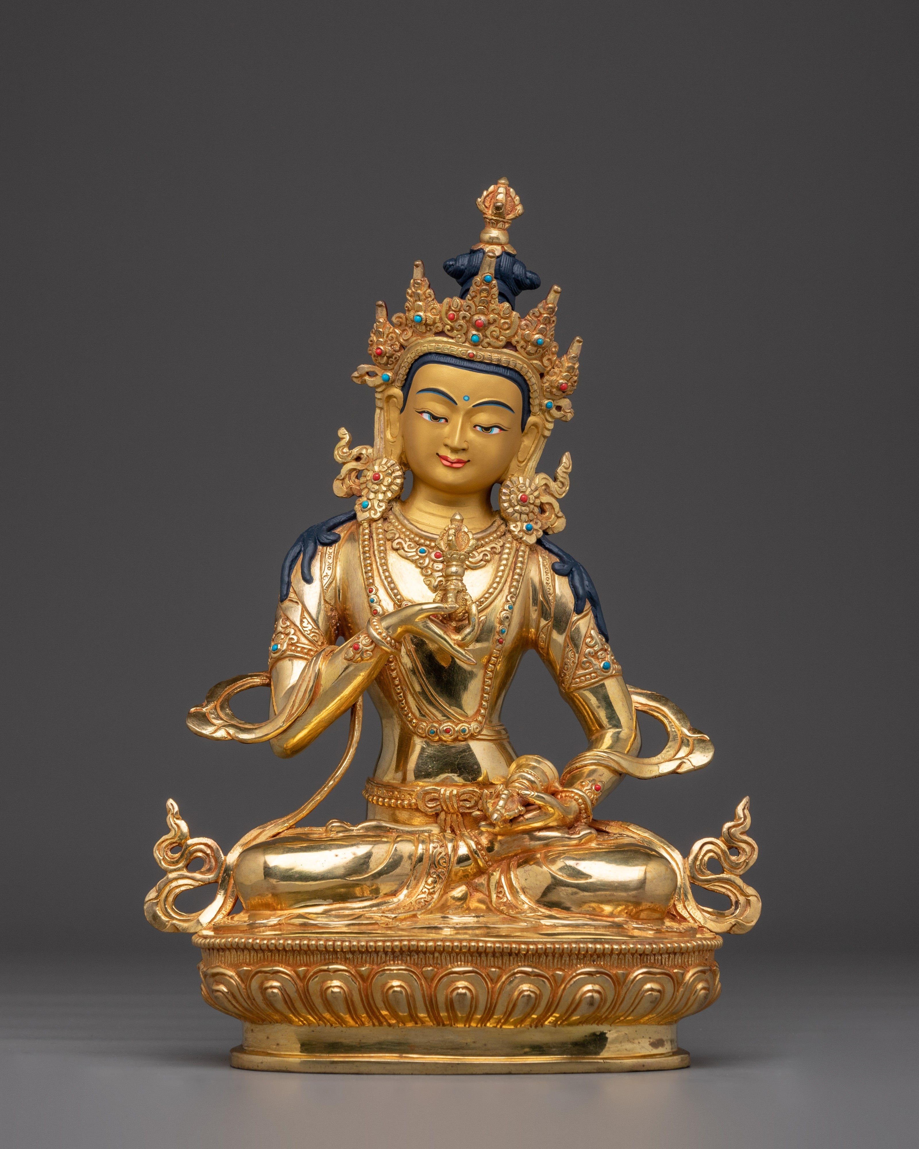Golden statue of Vajrasattva