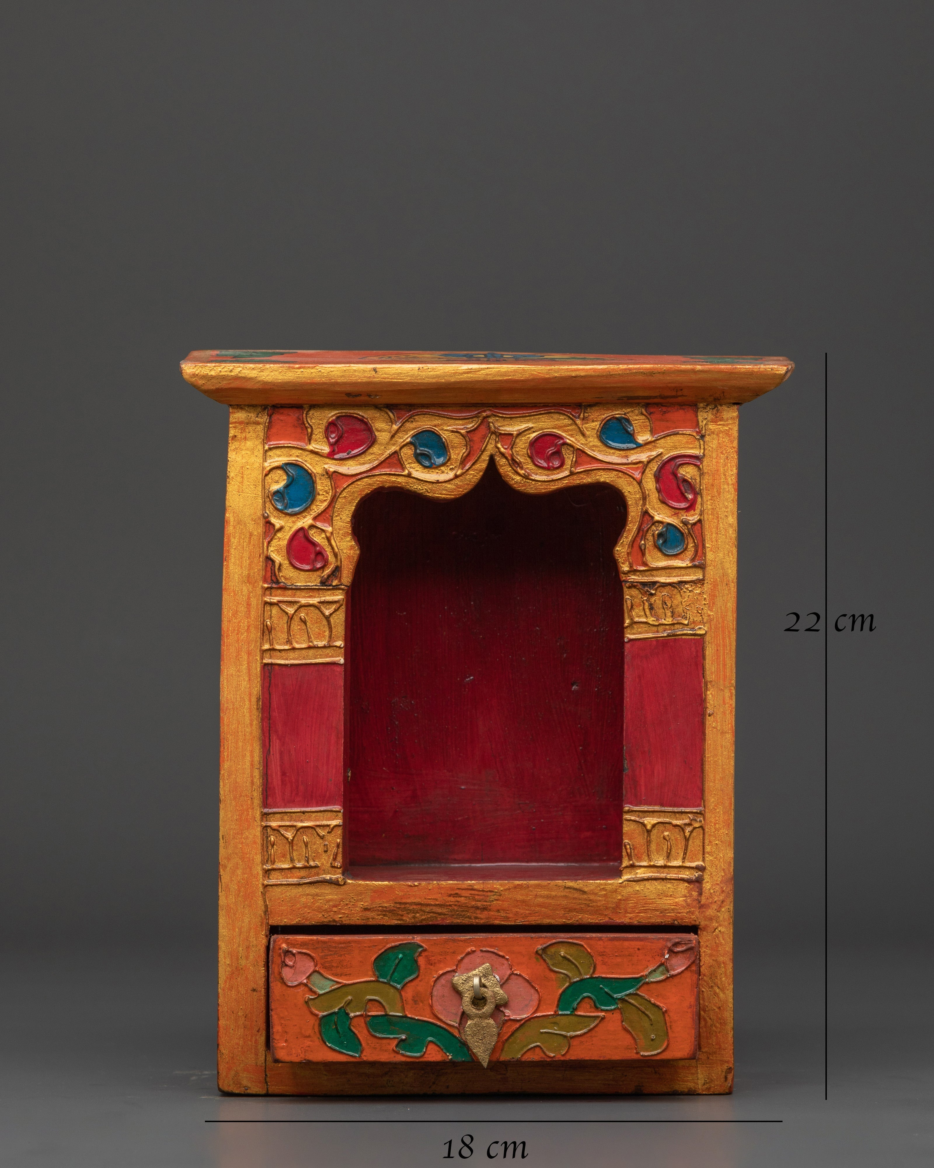 Handcrafted Wooden Altar Box