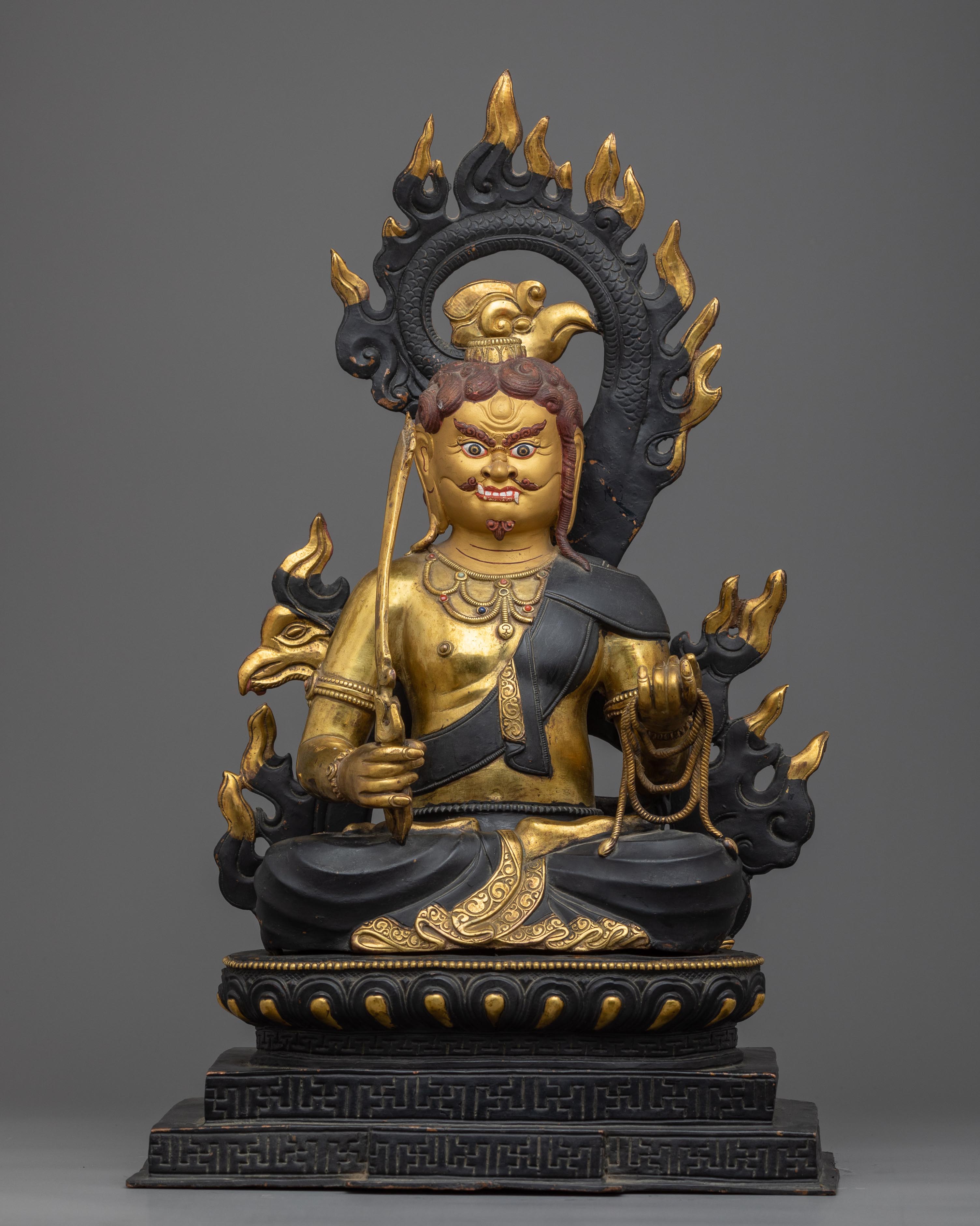 outdoor religious statue