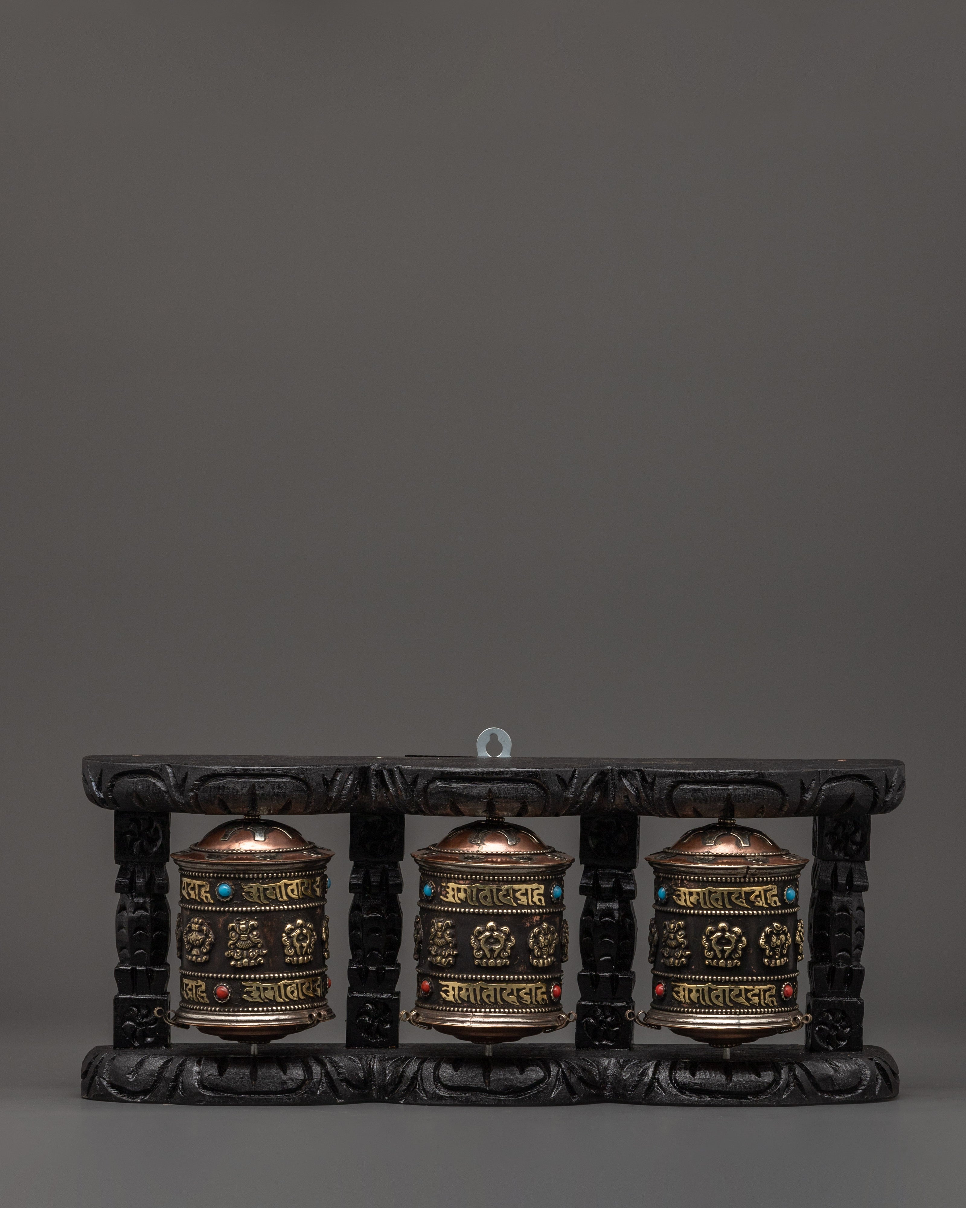 Set of 3 Tibetan Prayer Wheels
