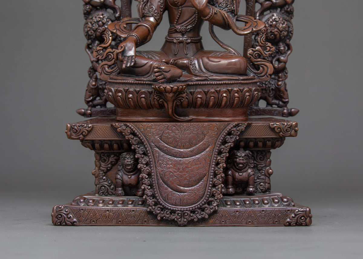 Green Tara Buddhist Art | Sculpted In Nepal