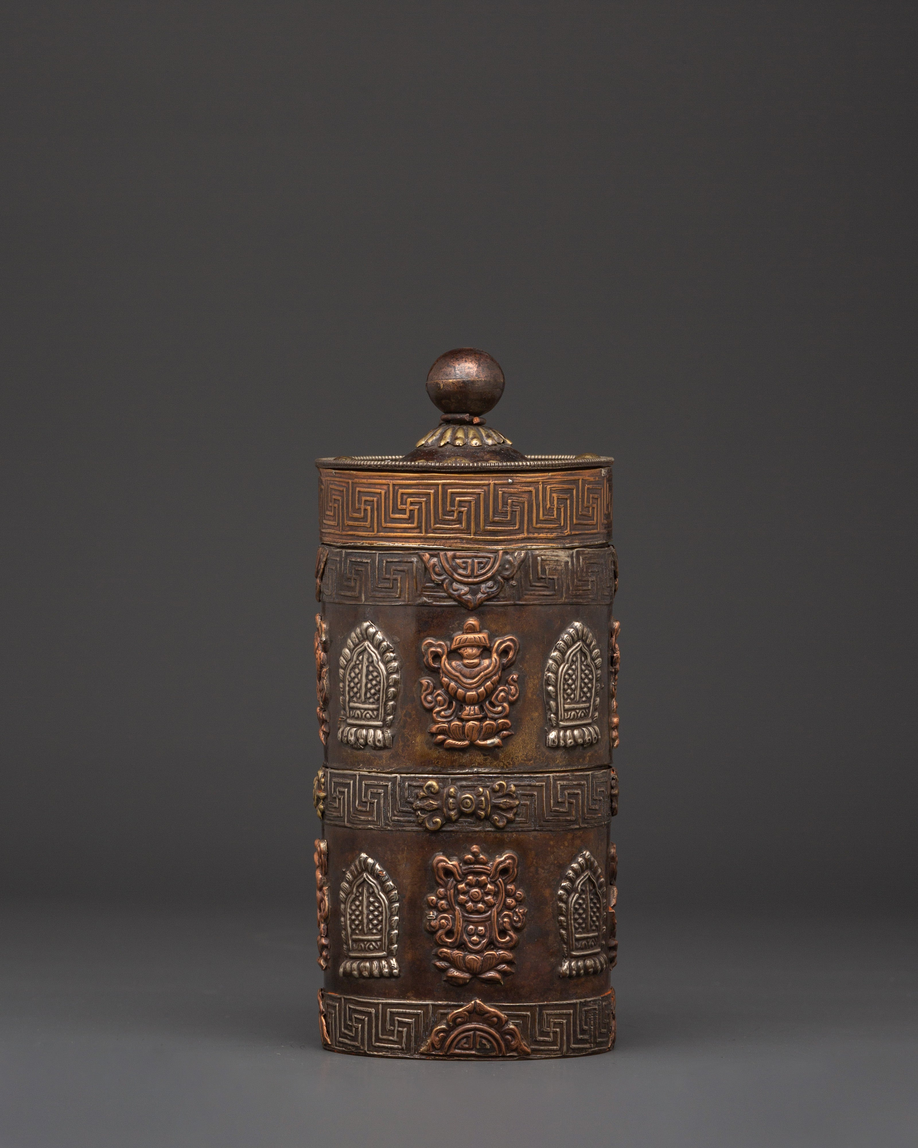 white metal rice pot