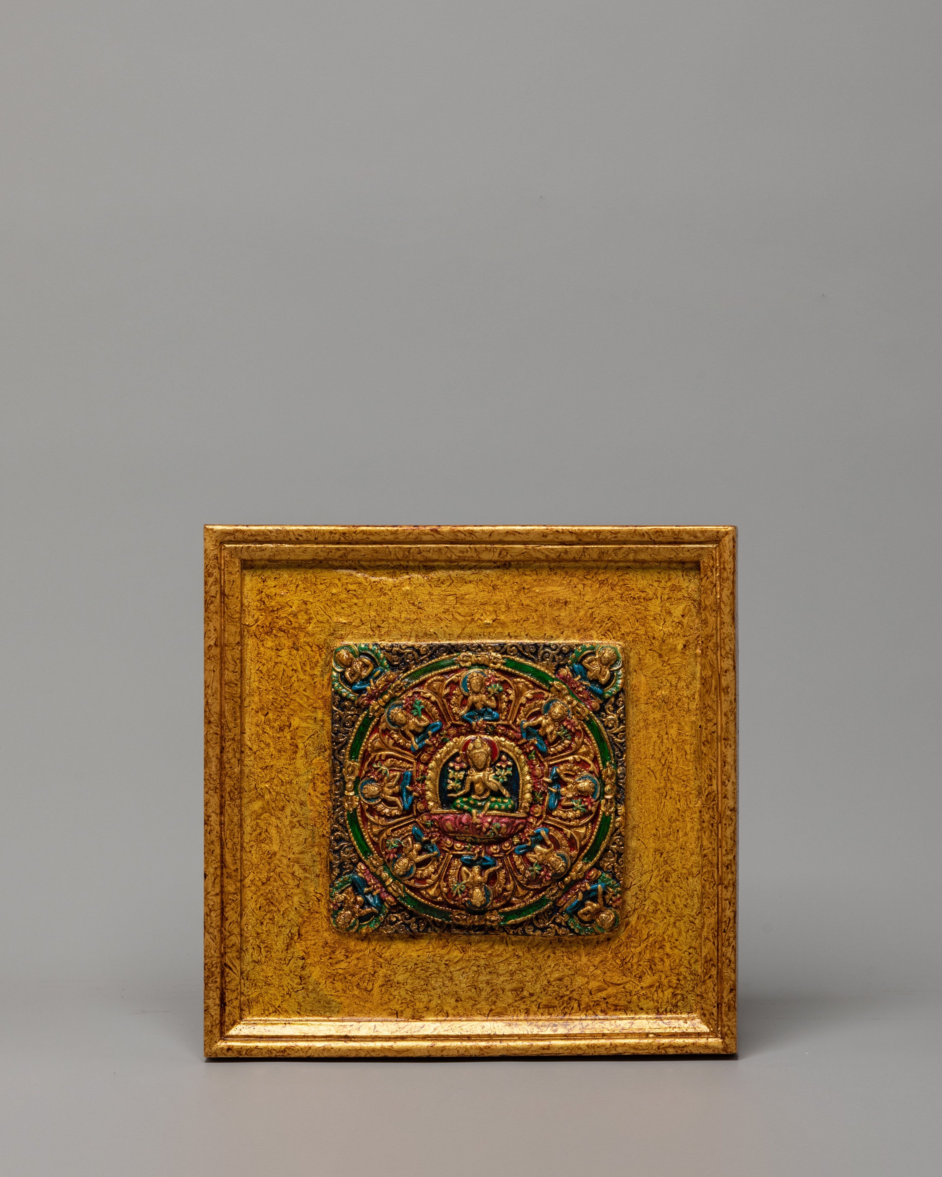 Sacred Wall Hanging of Green Tara